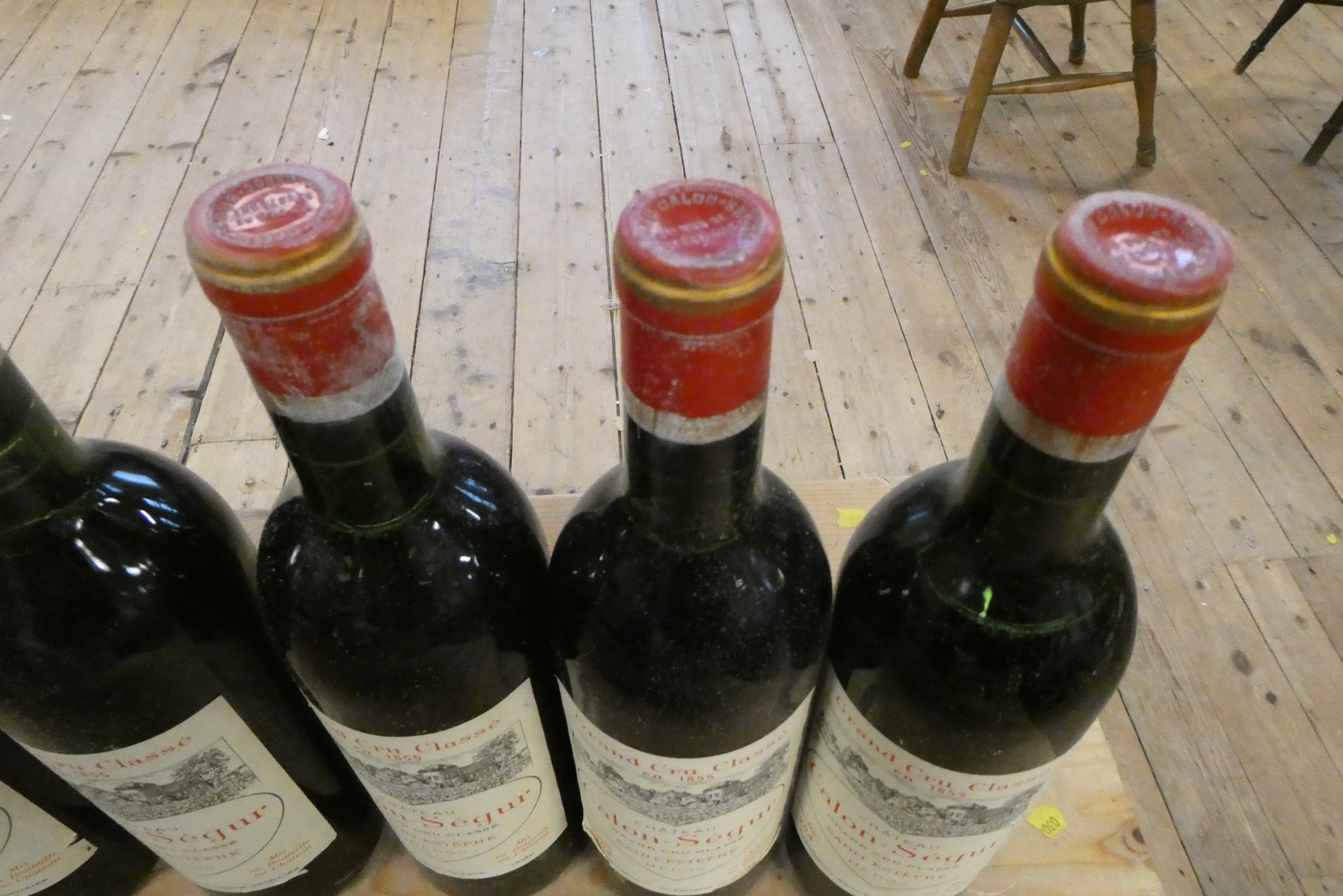 Twelve bottles Chateau Calon-Segur, 1964, Saint-Estephe, medoc, OWC (Est. plus 24% premium inc. VAT) Image