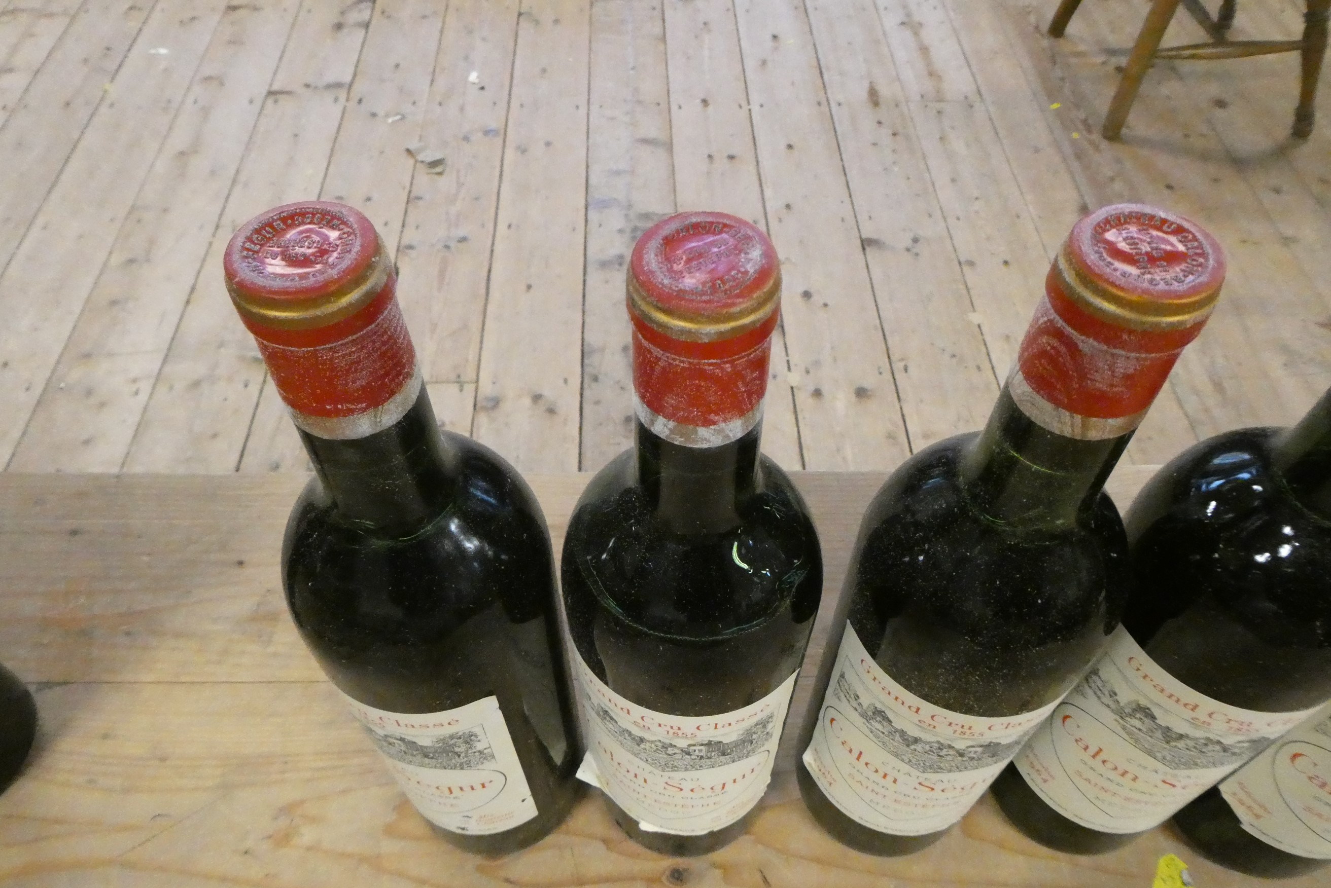 Twelve bottles Chateau Calon-Segur, 1964, Saint-Estephe, medoc, OWC (Est. plus 24% premium inc. VAT) Image