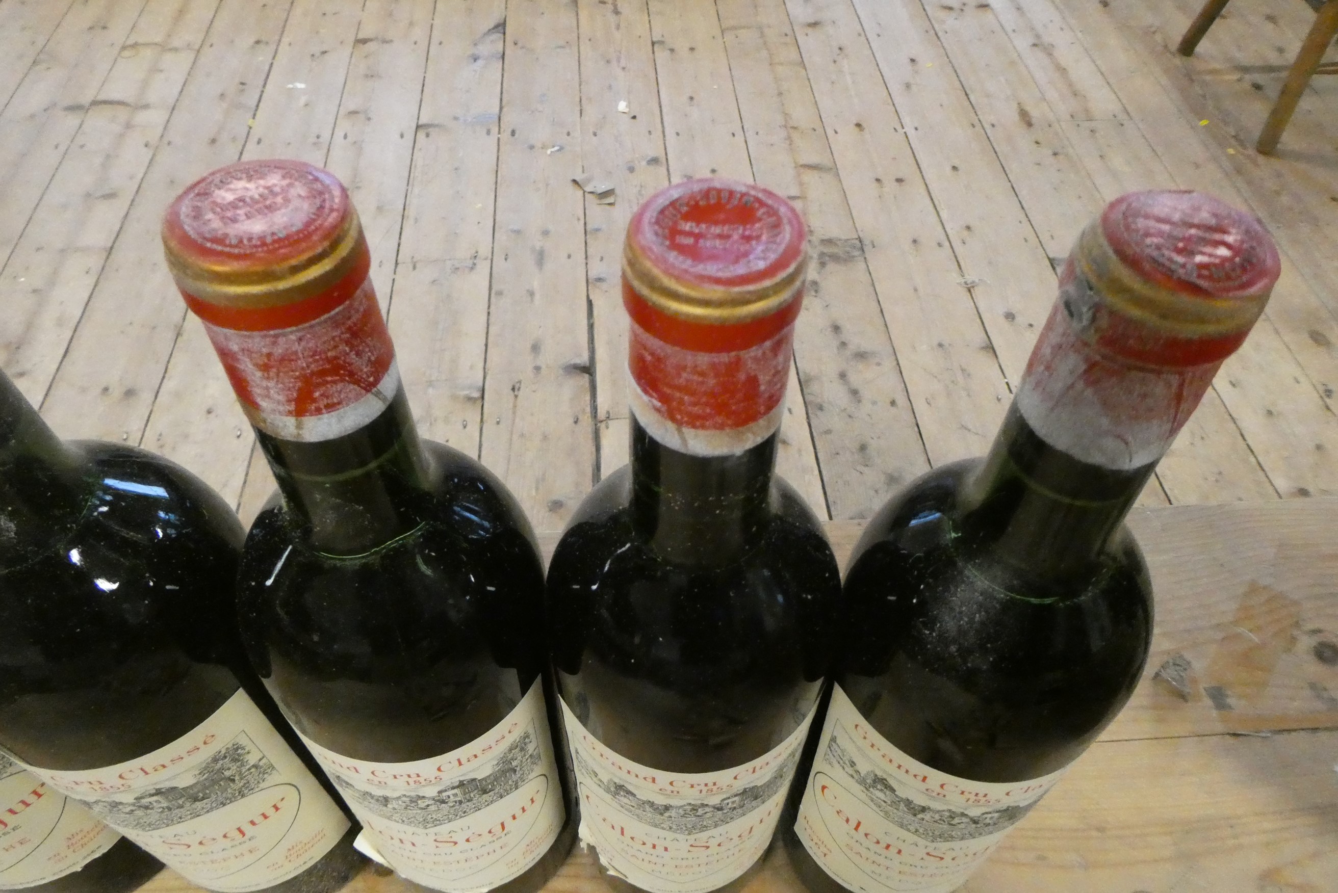 Twelve bottles Chateau Calon-Segur, 1964, Saint-Estephe, medoc, OWC (Est. plus 24% premium inc. VAT) Image