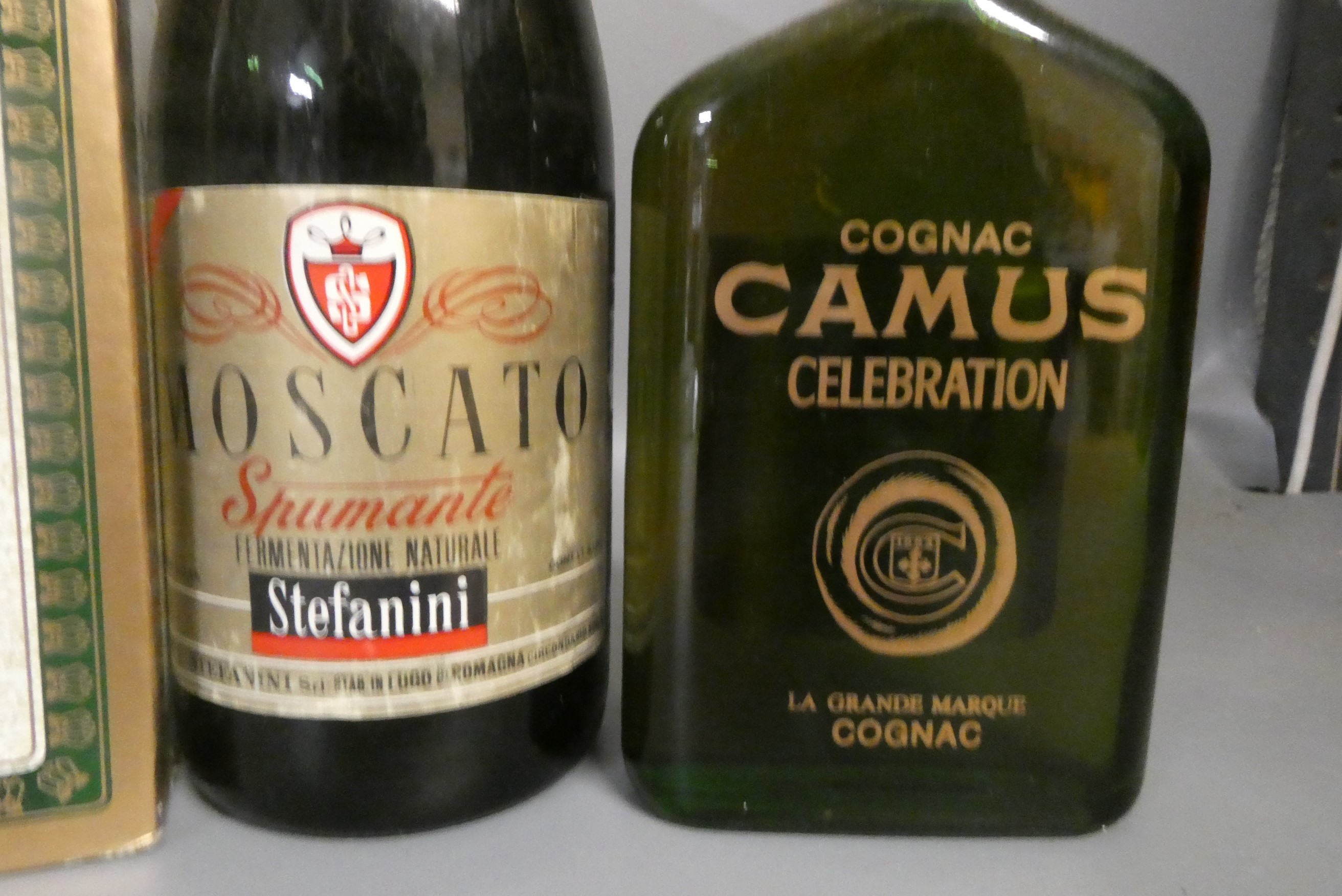 Three boxed bottles of cognac Image