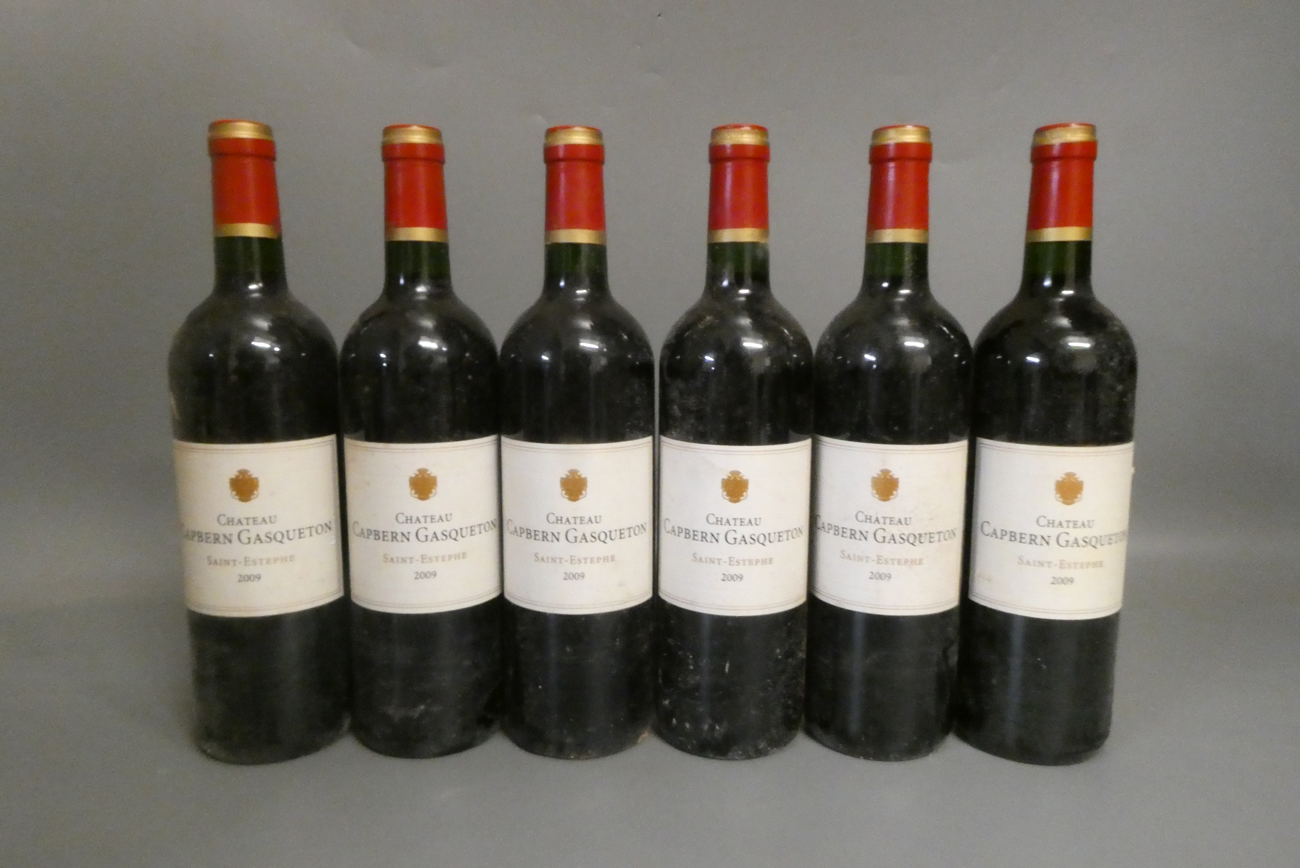 Six bottles Chateau Capburn Gasqueton, 2009, Saint-Estephe (Est. plus 24% premium inc. VAT) Image