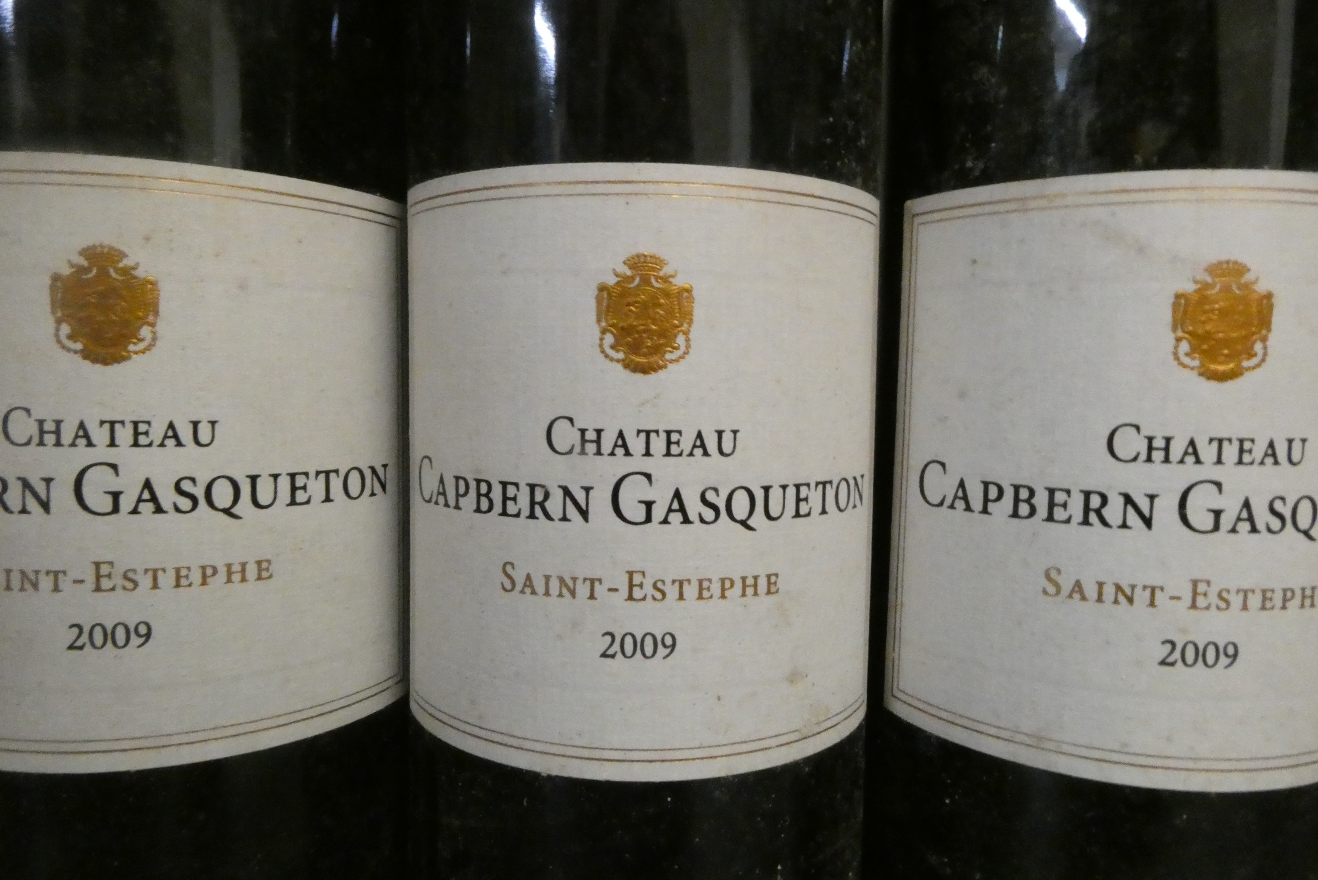 Six bottles Chateau Capburn Gasqueton, 2009, Saint-Estephe (Est. plus 24% premium inc. VAT) Image