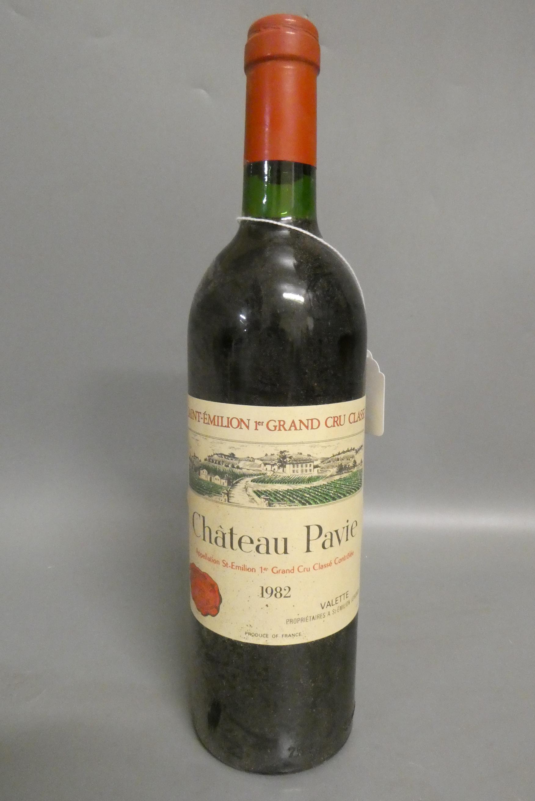 One bottle Chateau Pavie, 1982, Saint-Emilion, 1er grand cru classe (Est. plus 24% premium inc. VAT) Image