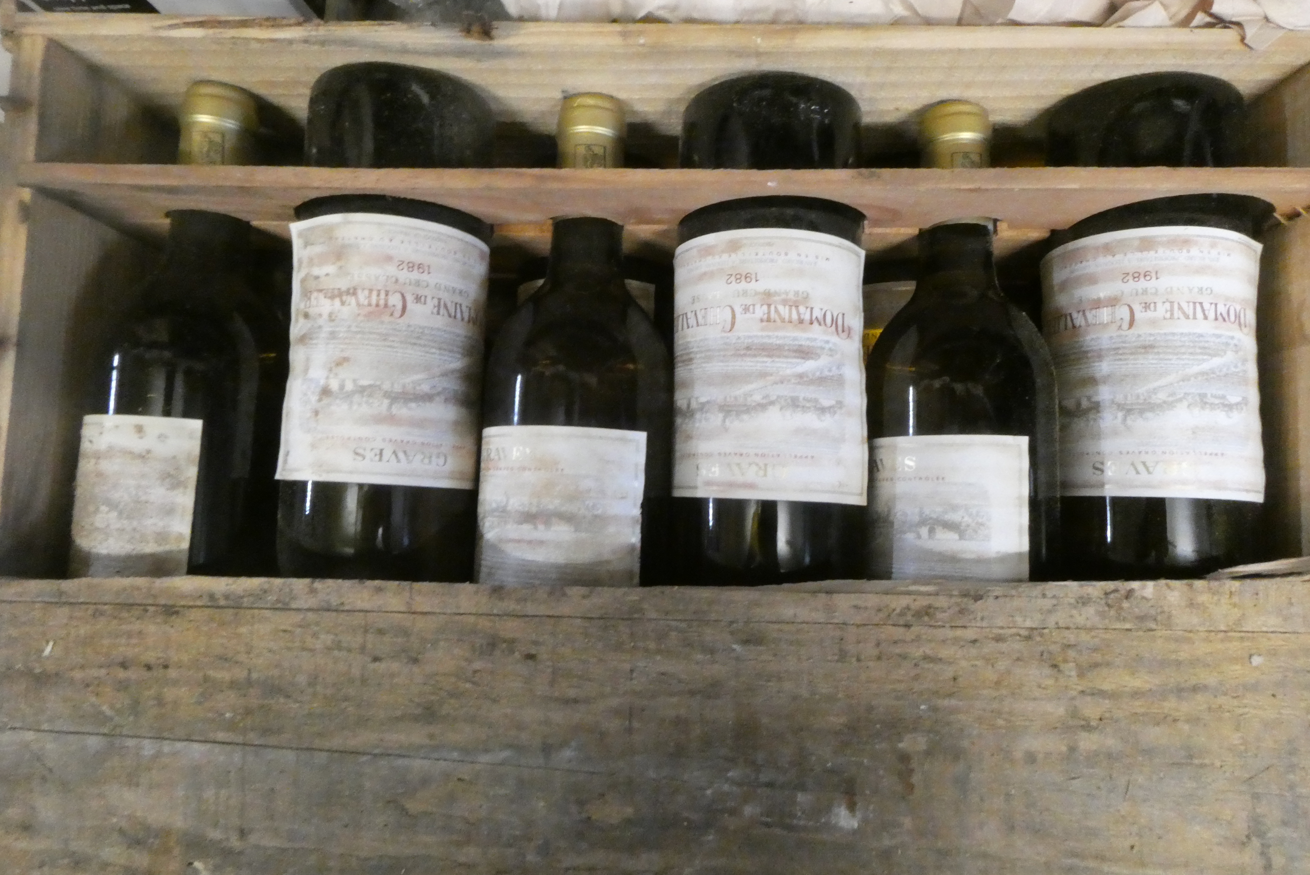 Twelve bottles Domaine de Chevalier, 1982, Graves Leognan, grand cru classe, OWC (Est. plus 24% Image