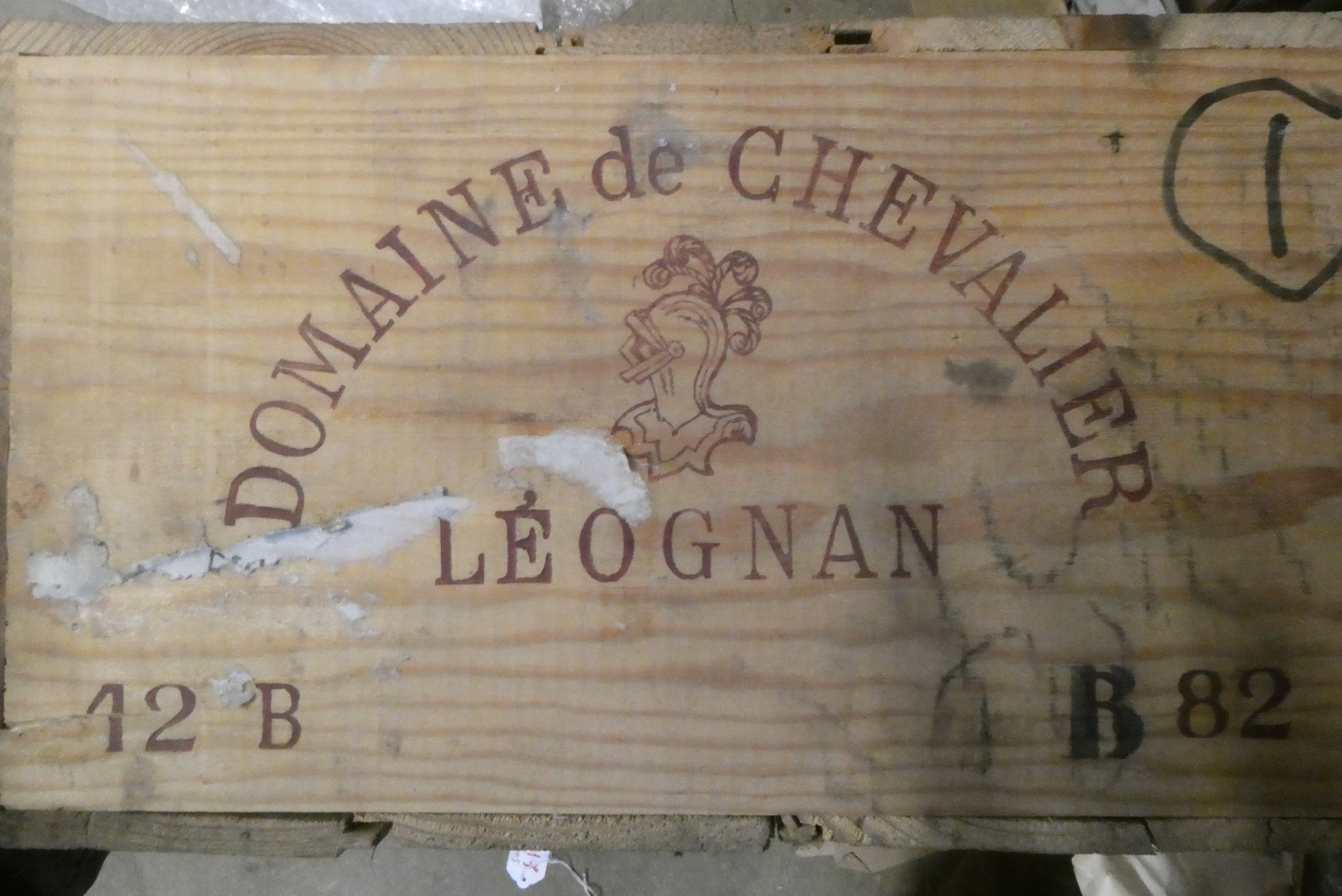 Twelve bottles Domaine de Chevalier, 1982, Graves Leognan, grand cru classe, OWC (Est. plus 24% Image