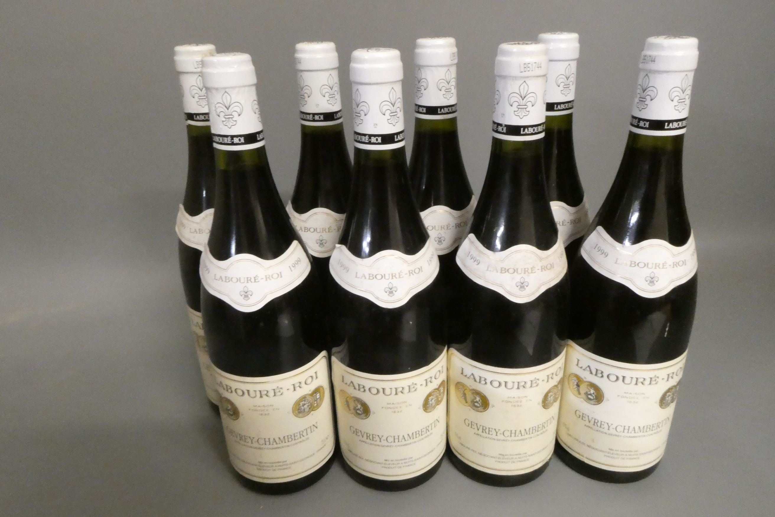 Eight bottles Gevrey-Chambertin, 1999, Labourie-Roi (Est. plus 24% premium inc. VAT) Image
