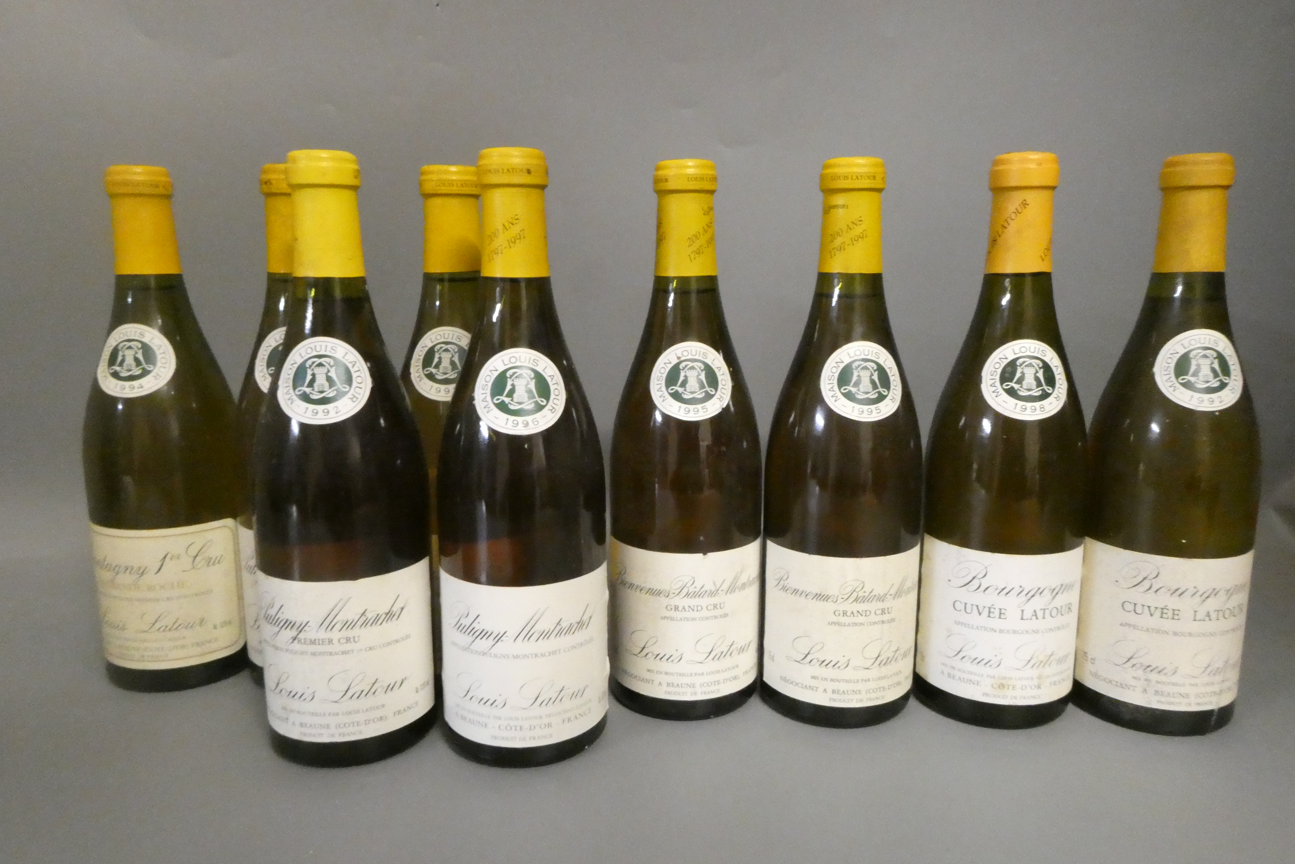 Nine bottles Maison Louis Latour Image