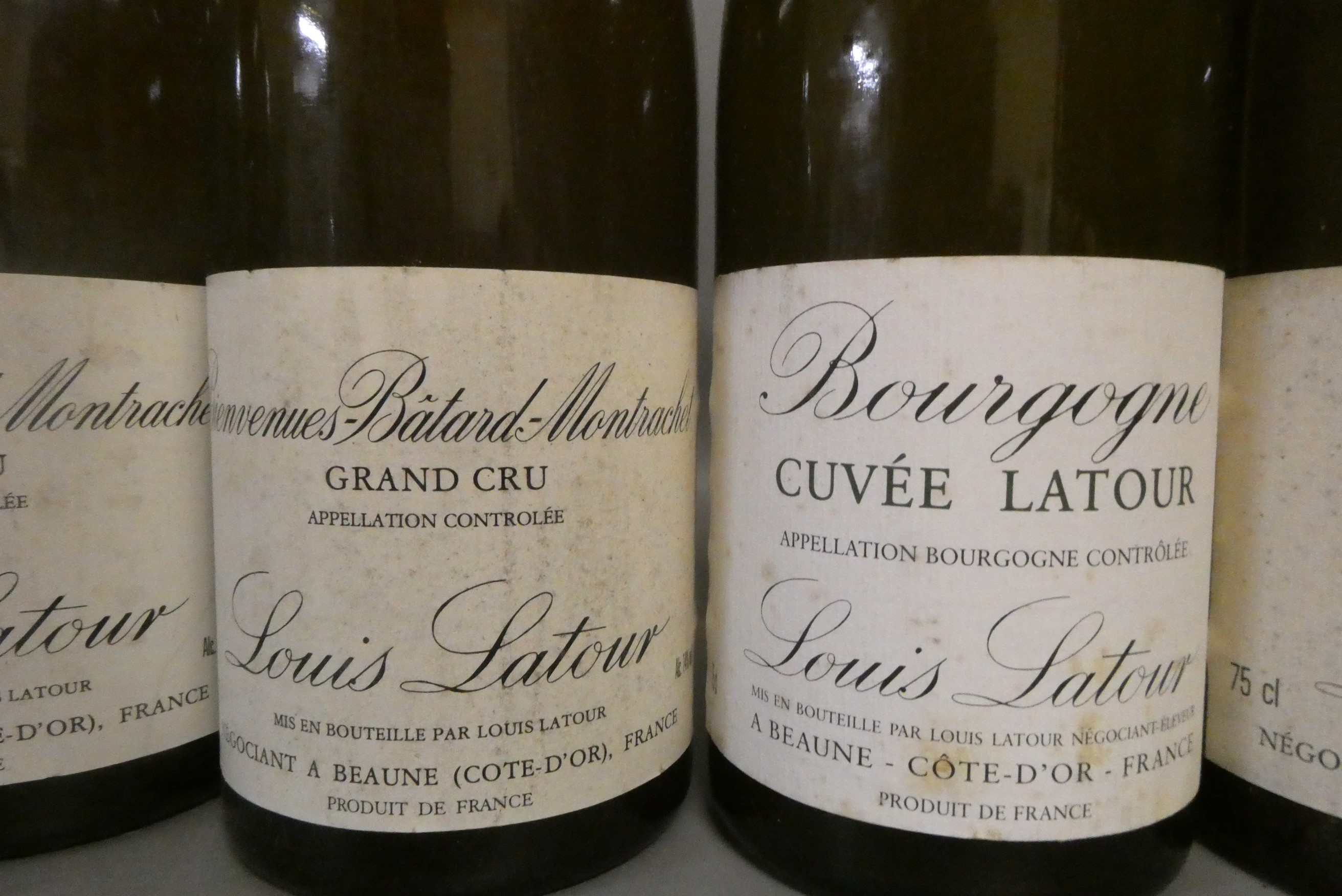 Nine bottles Maison Louis Latour Image