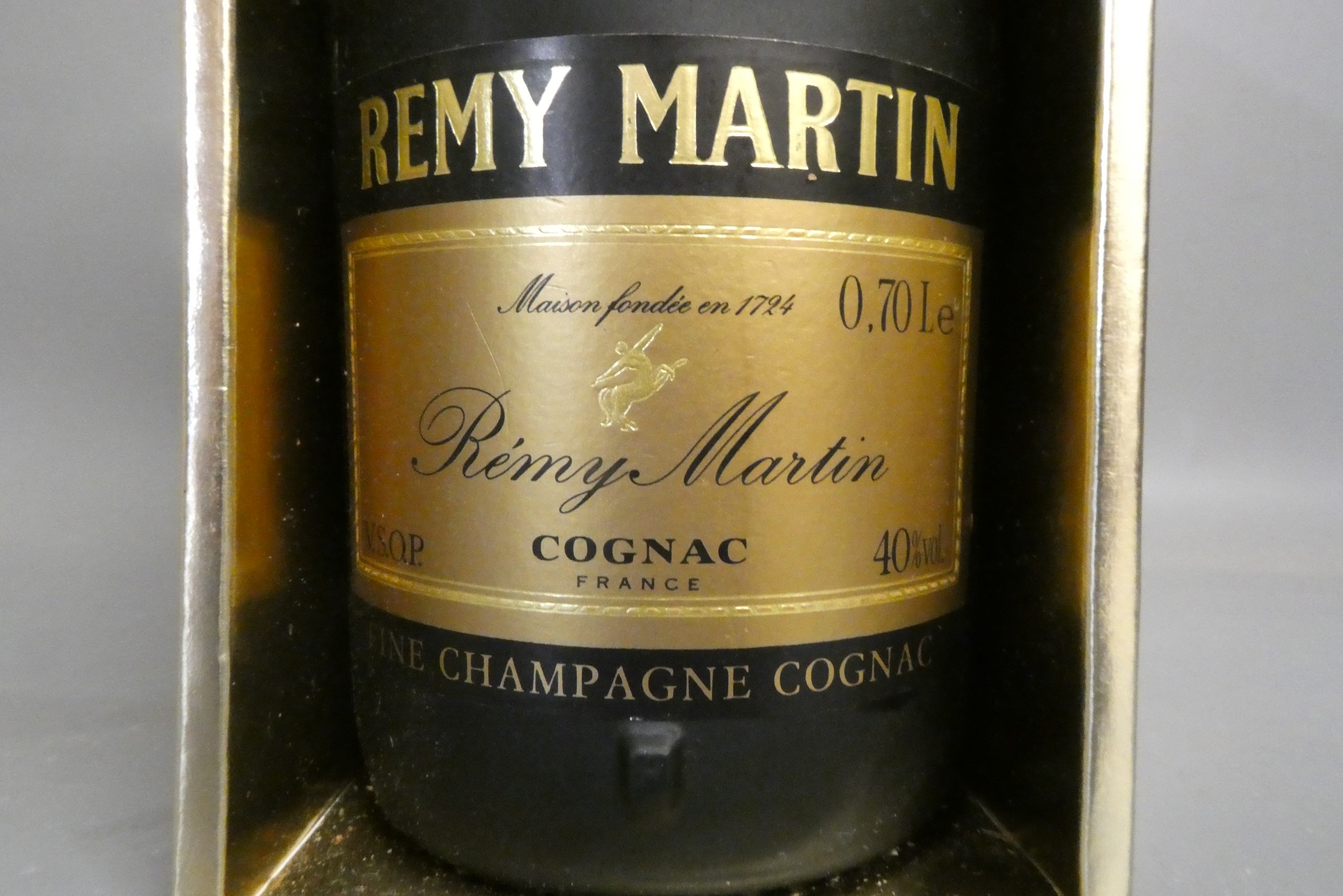 One bottle Remy Martin VSOP Fine Champagne Cognac, boxed (Est. plus 24% premium inc. VAT) Image