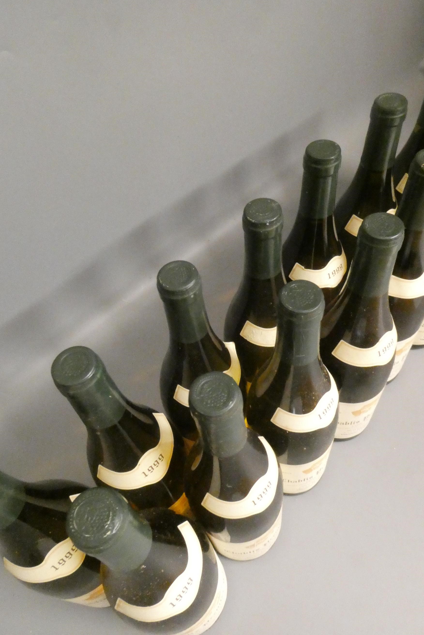 Seventeen bottles Chablis Premier Cru, Cote de Lechet, Domaine Herve Azo, comprising ten 1999, two Image