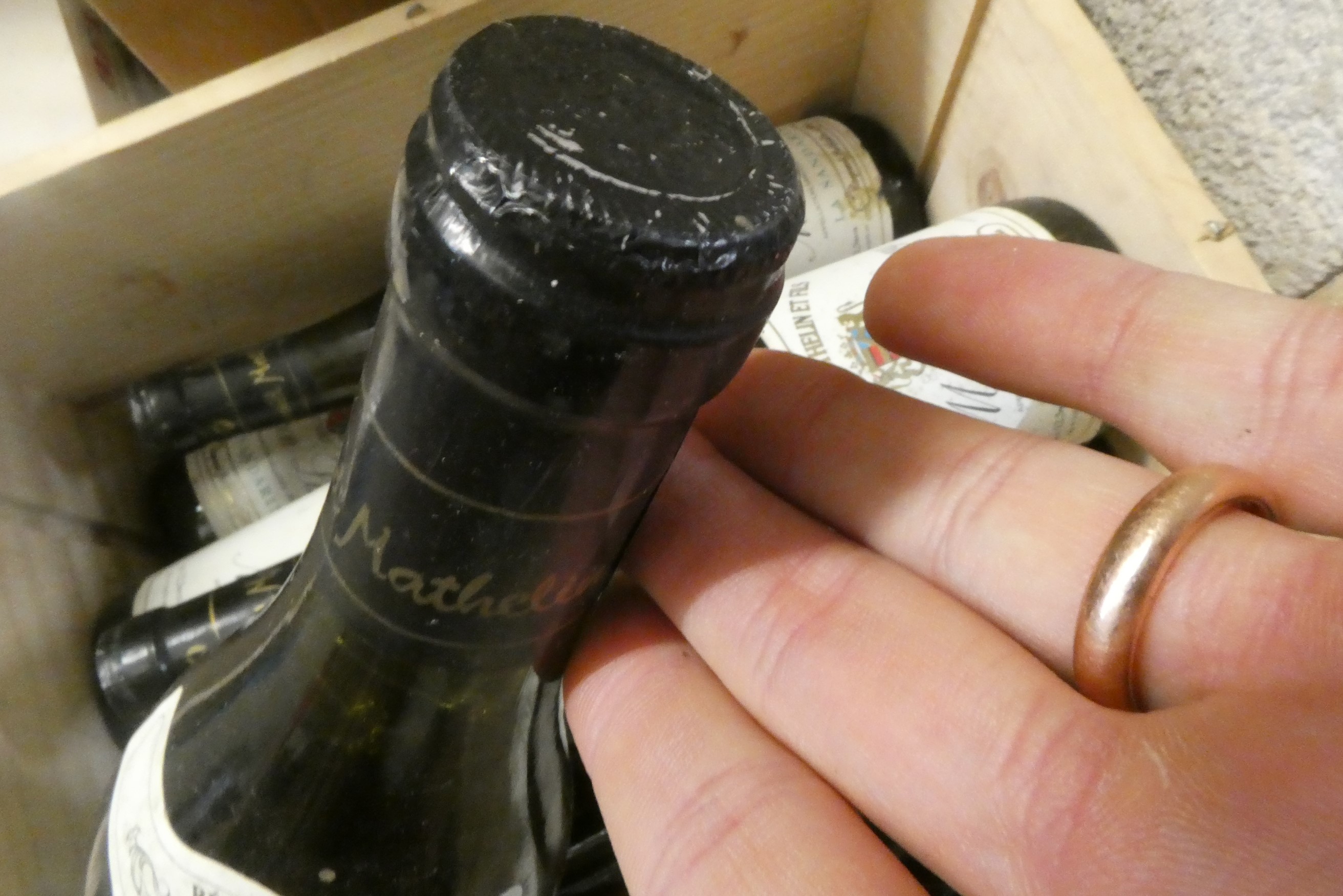 Twelve bottles Macon Lugny, 1997, La Sandarine, Raymond Mathelin et Fils (Est. plus 24% premium inc. Image