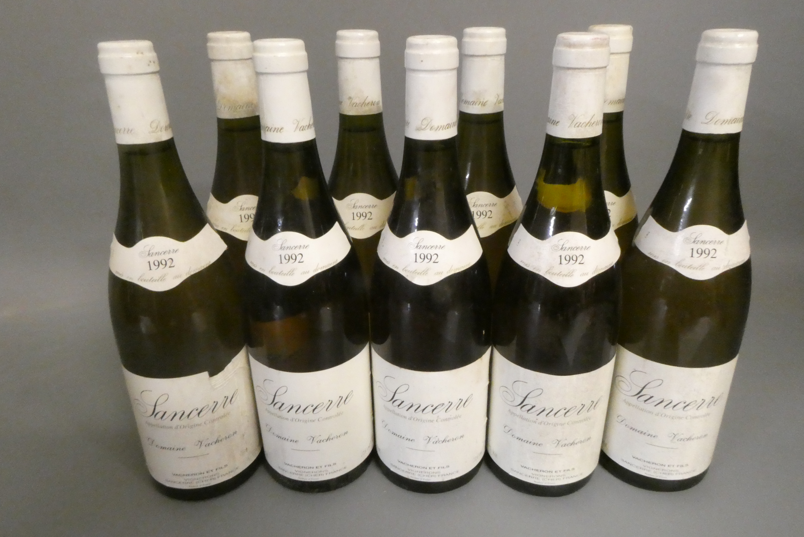 Nine bottles Sancerre, 1992, Domaine Vacheron (Est. plus 24% premium inc. VAT) Image