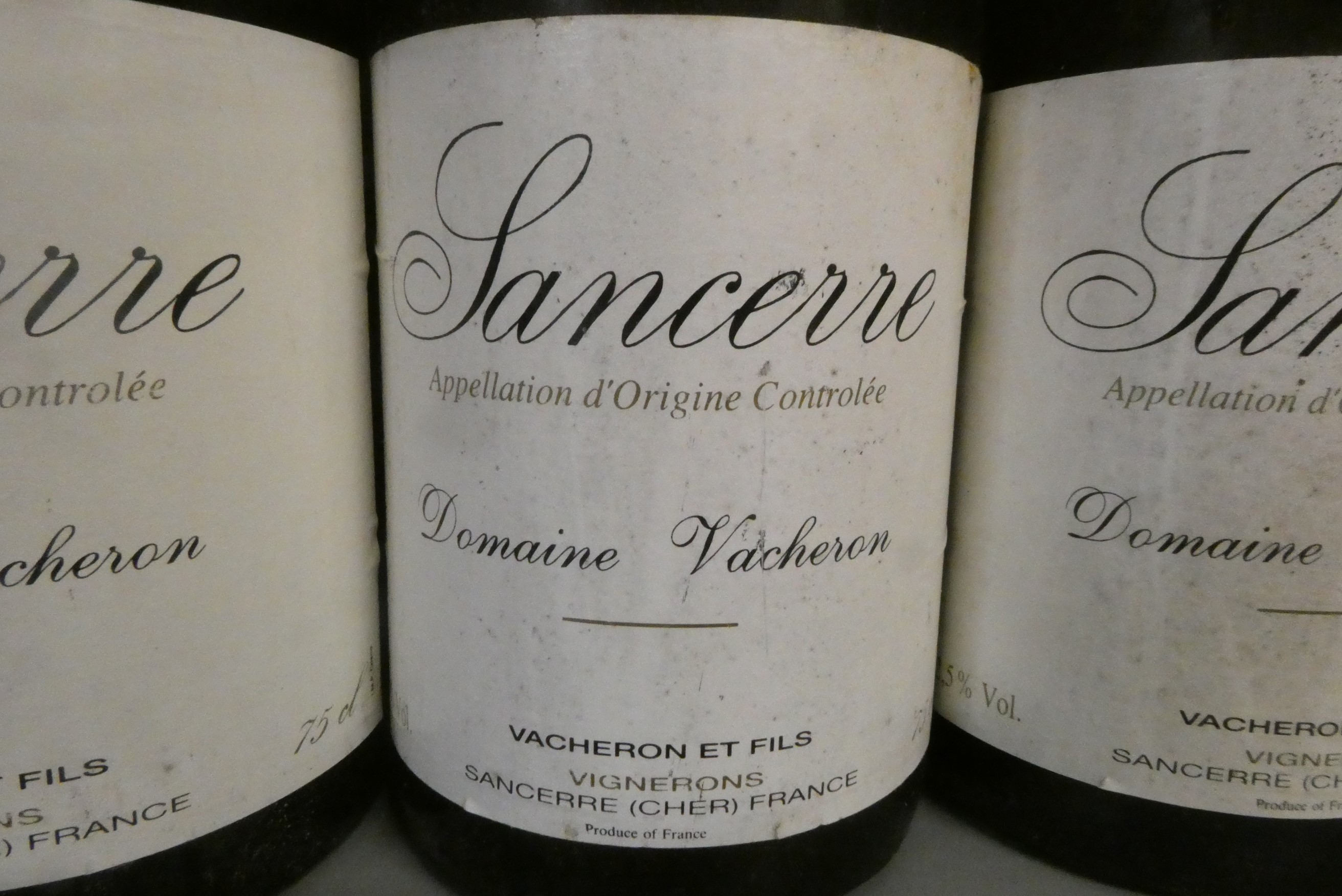 Nine bottles Sancerre, 1992, Domaine Vacheron (Est. plus 24% premium inc. VAT) Image