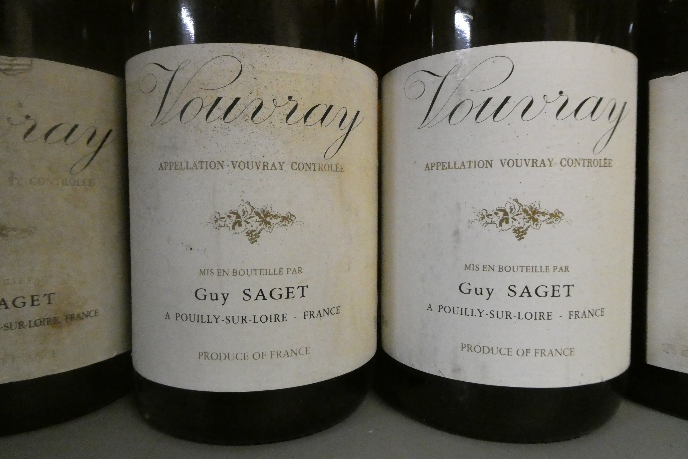 Twelve bottles Vouvray, Guy Saget, comprising five 1992, five 1990 and two 1988 (Est. plus 24% Image