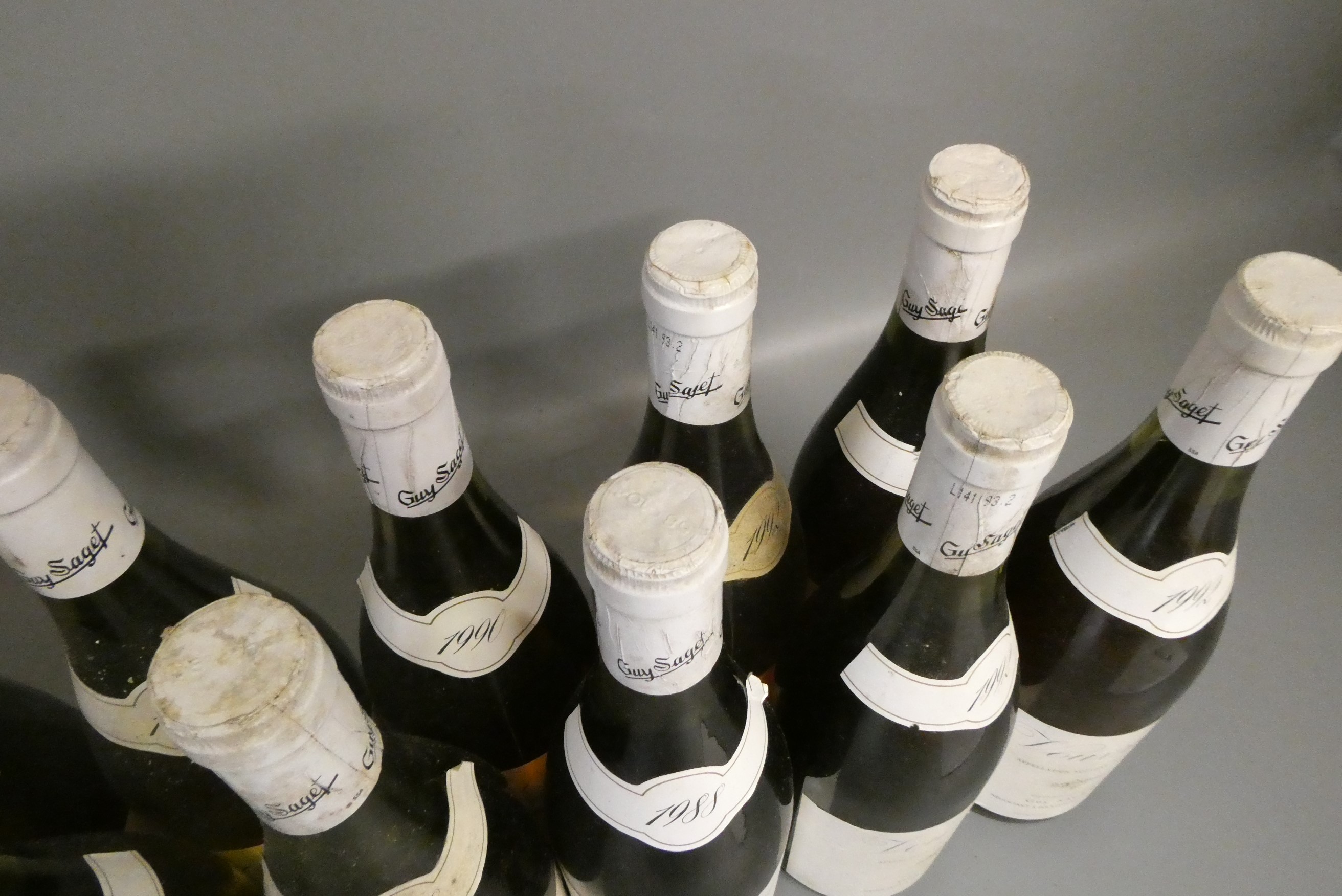 Twelve bottles Vouvray, Guy Saget, comprising five 1992, five 1990 and two 1988 (Est. plus 24% Image
