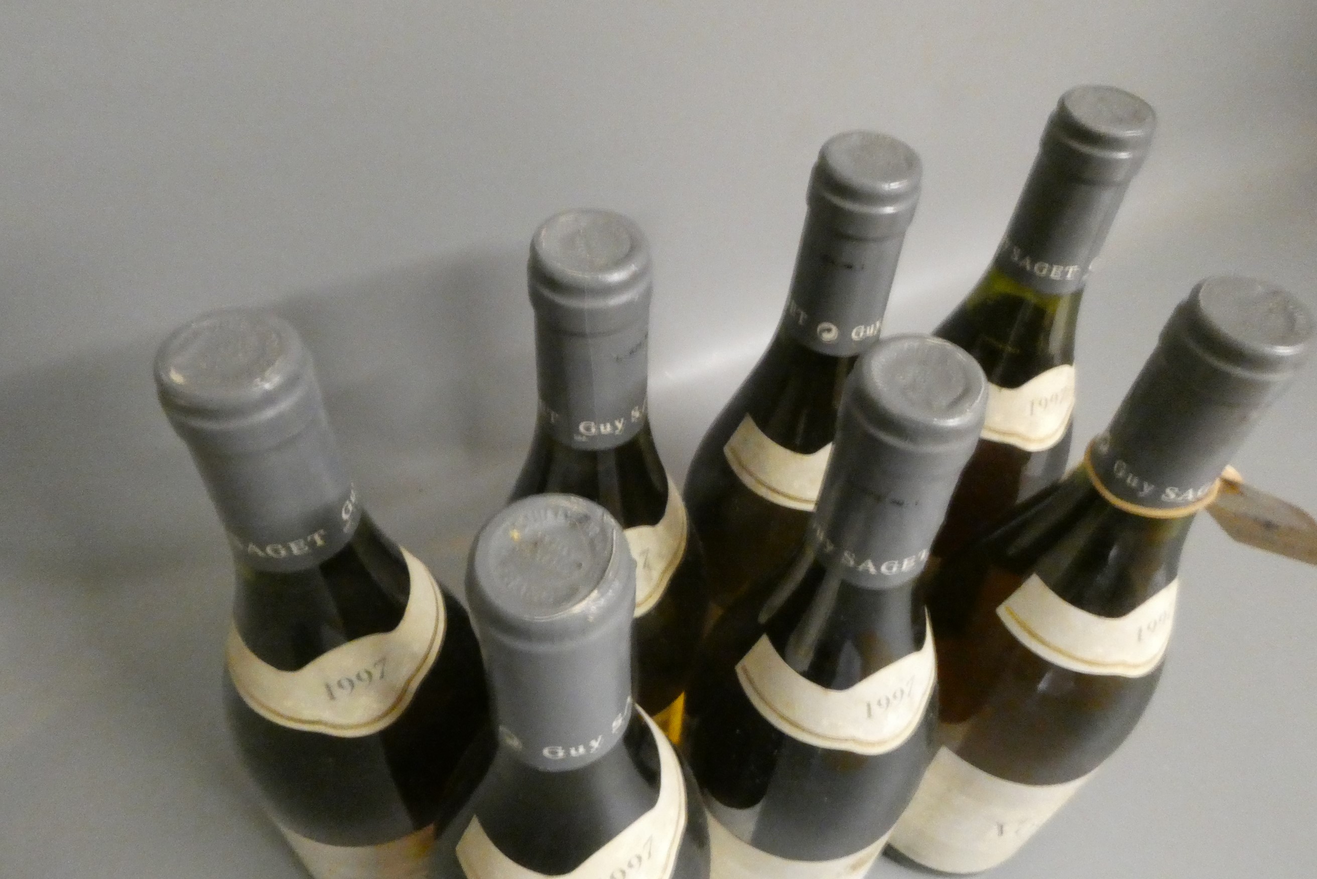 Seven bottles Vouvray, 1997, Guy Saget (Est. plus 24% premium inc. VAT) Image