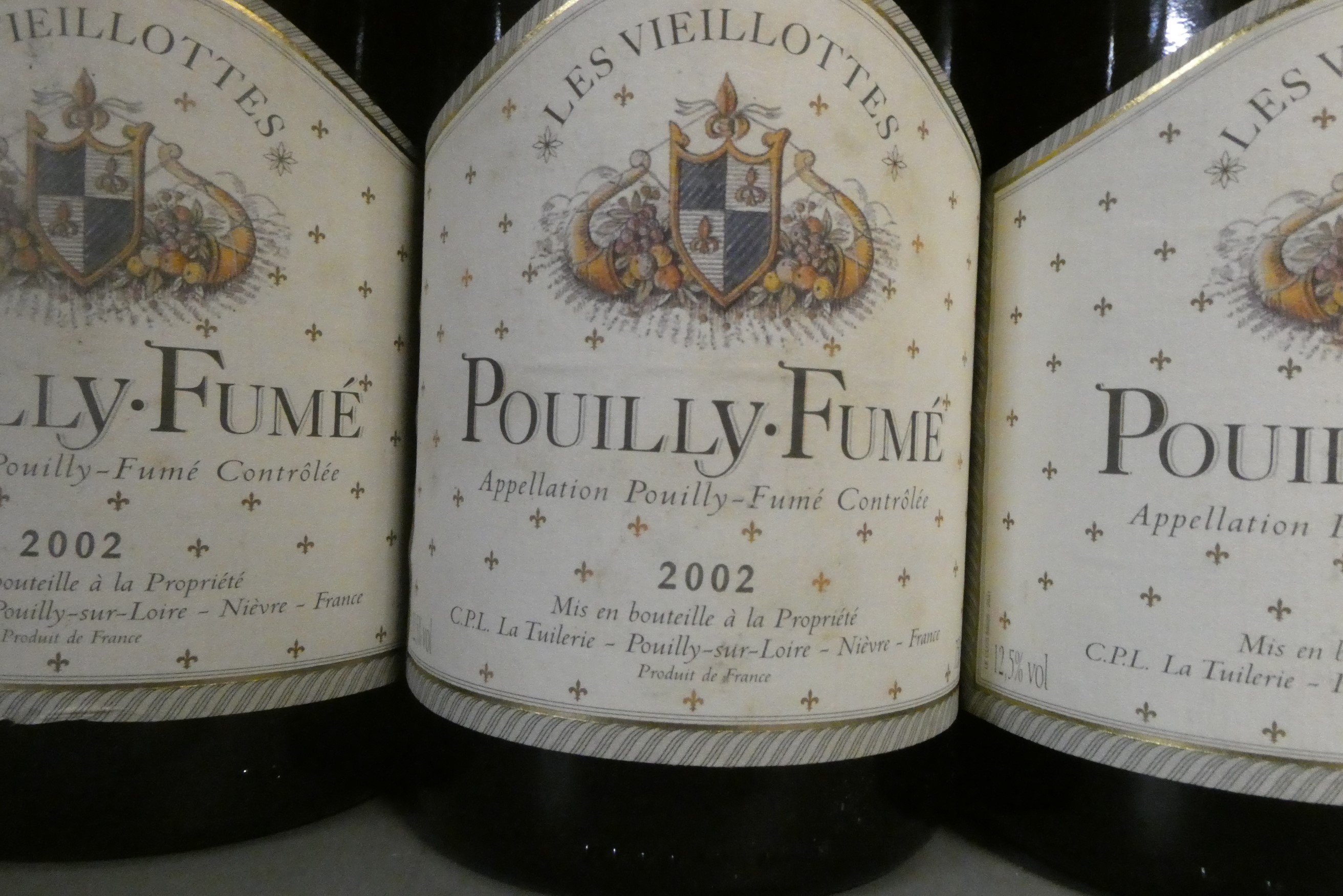 Nine bottles Pouilly-Fume, Les Vieillottes, comprising five 2002 and four 2000 (Est. plus 24% Image