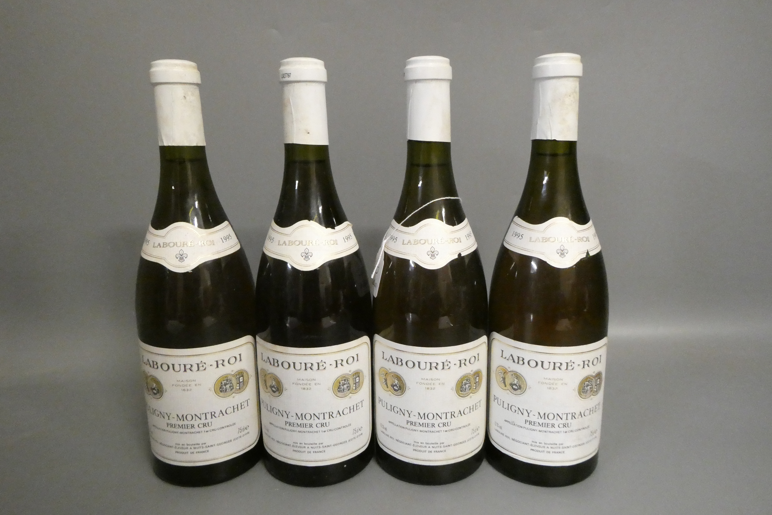 Four bottles Puligny-Montrachet, 1995, Laboure-Roi (Est. plus 24% premium inc. VAT) Image