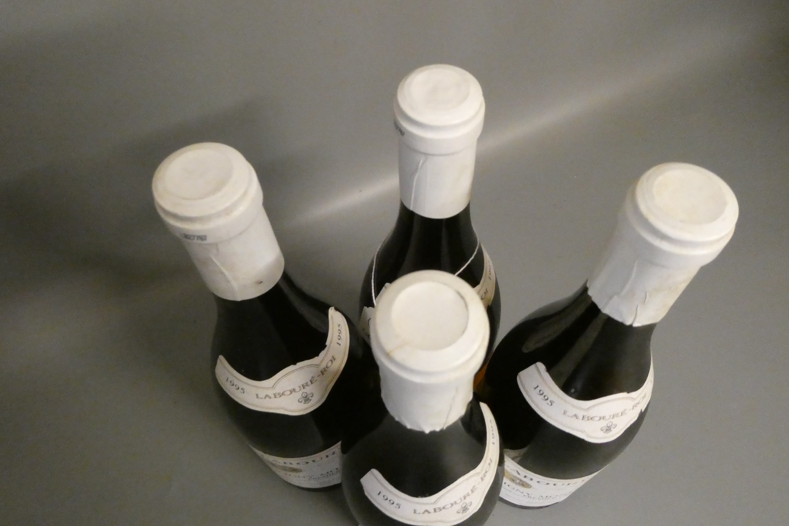 Four bottles Puligny-Montrachet, 1995, Laboure-Roi (Est. plus 24% premium inc. VAT) Image