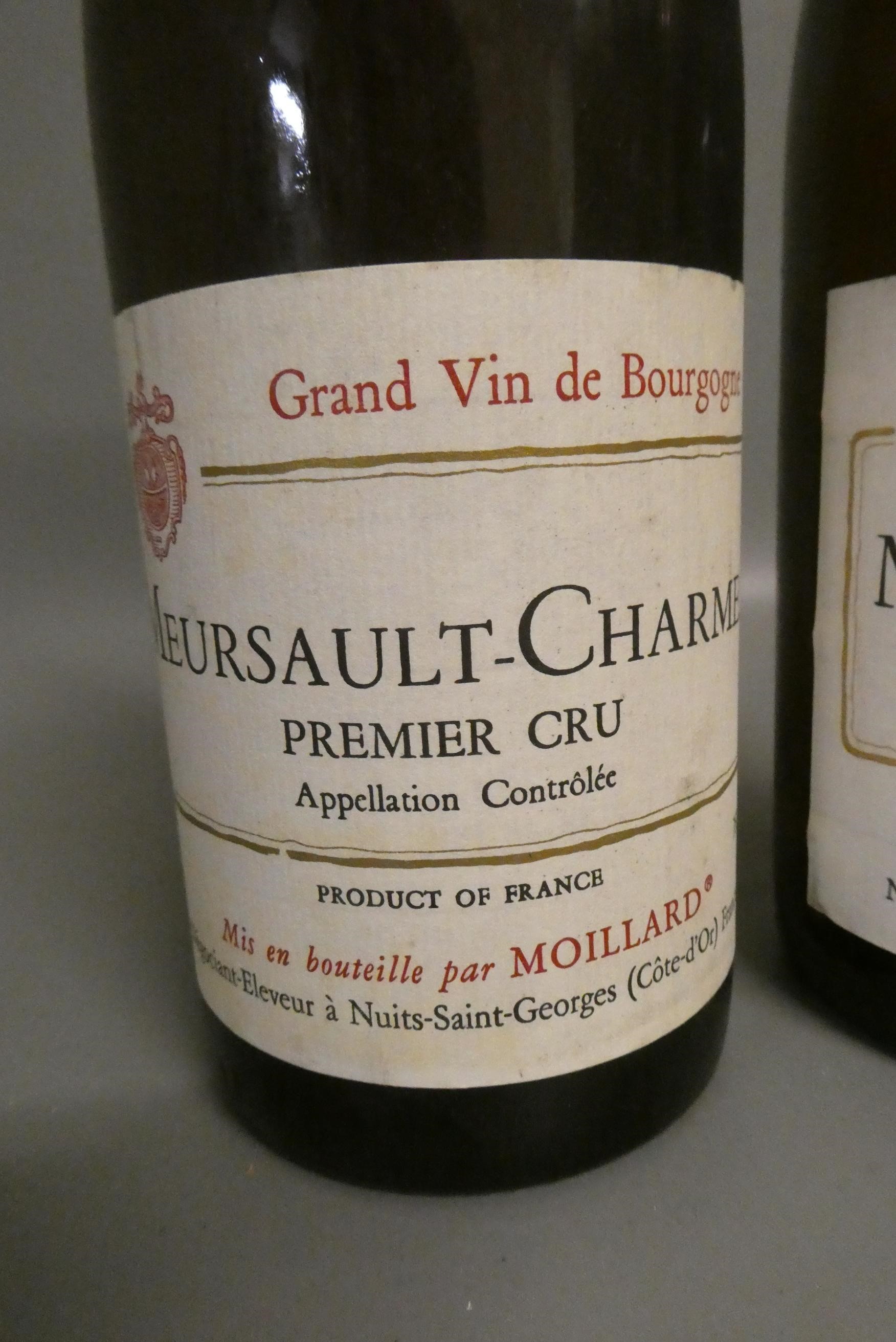 Two bottles Meursault-Charme, 1990, Moillard, premier cru (Est. plus 24% premium inc. VAT) Image