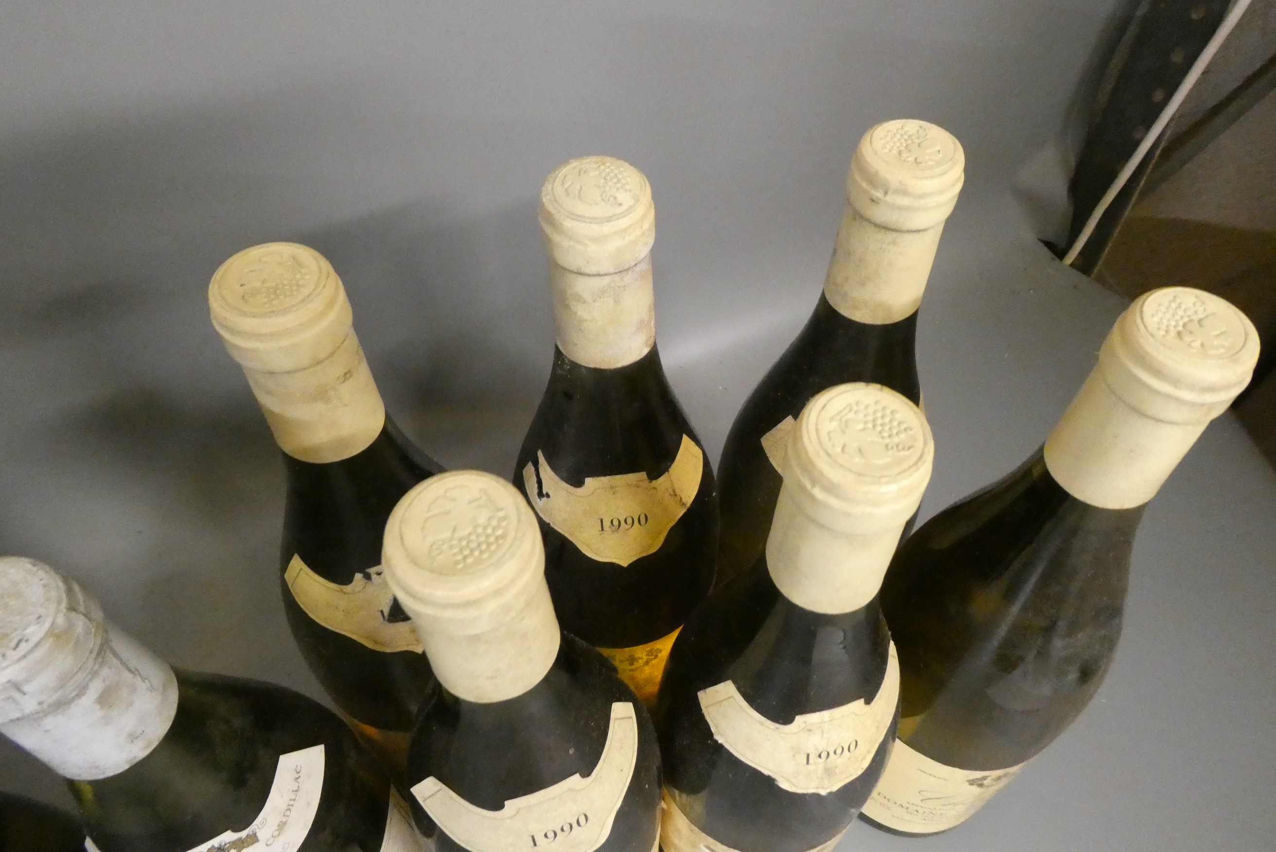 Eighteen bottles of Chablis Image