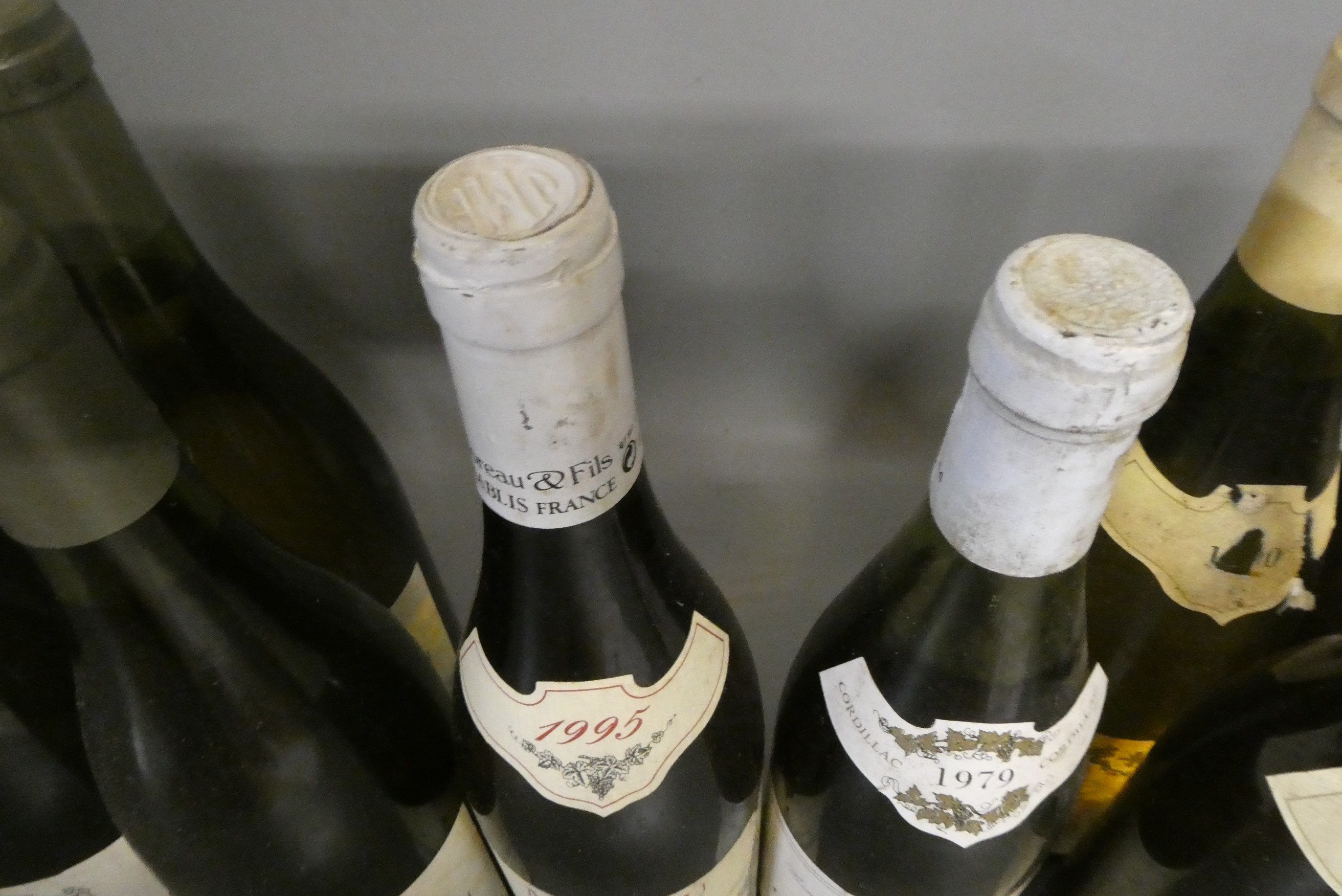 Eighteen bottles of Chablis Image