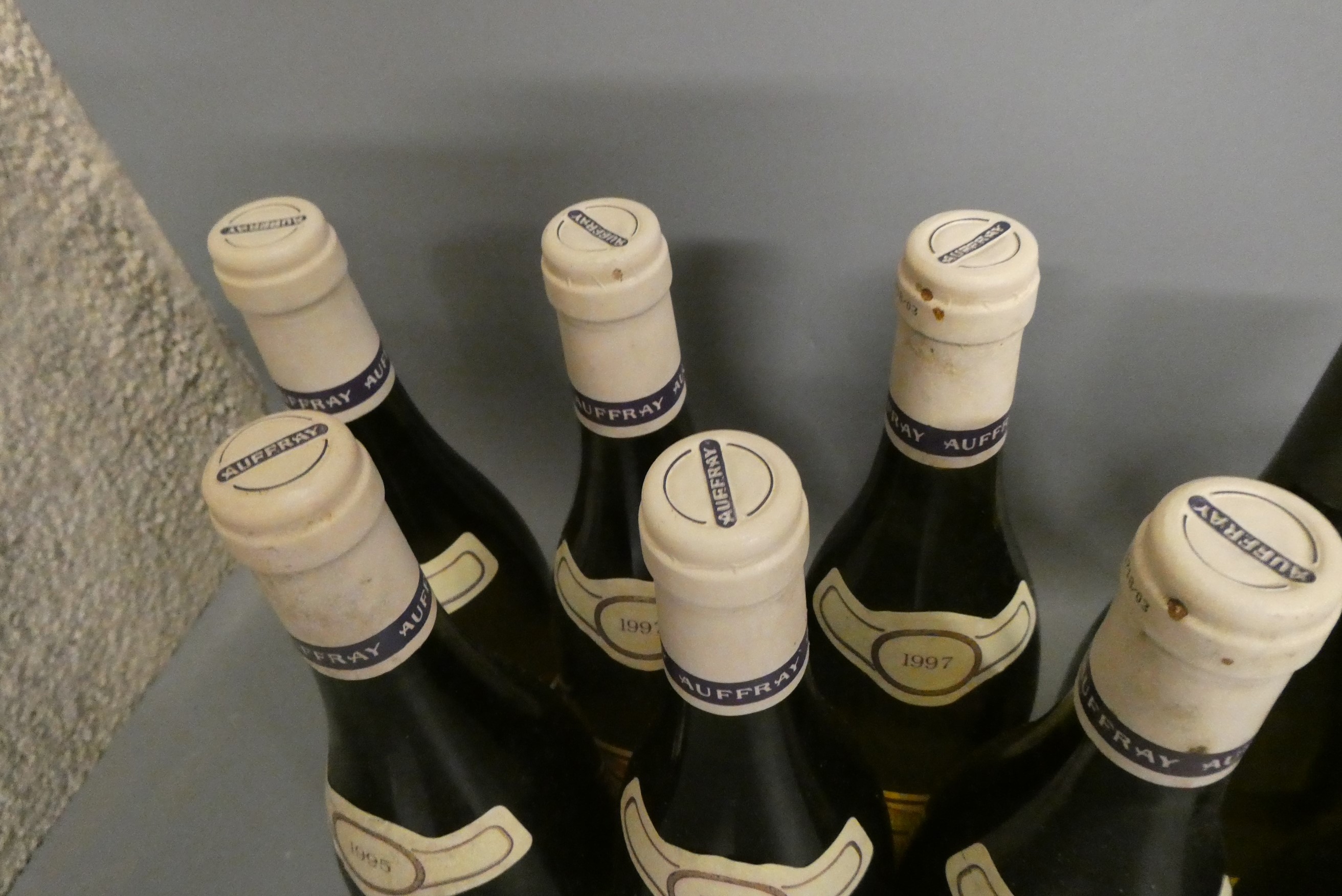 Eighteen bottles of Chablis Image