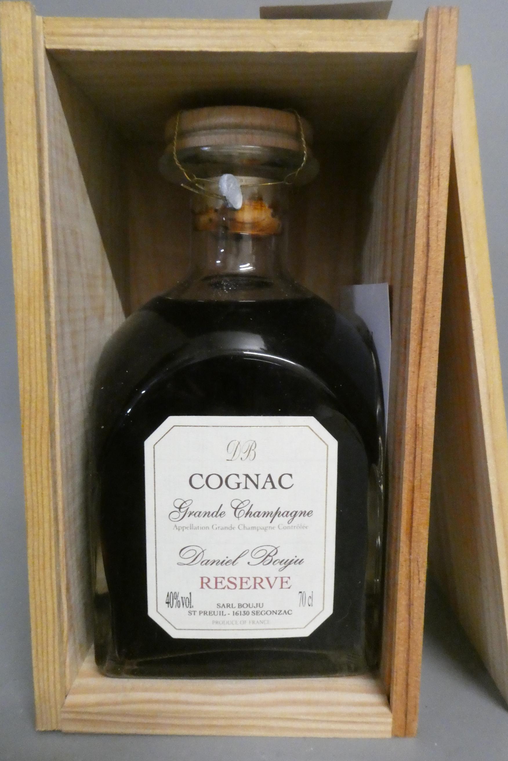 One bottle Daniel Bouju grande champagne cognac, boxed, 40%, 70cl (Est. plus 24% premium inc. VAT) Image
