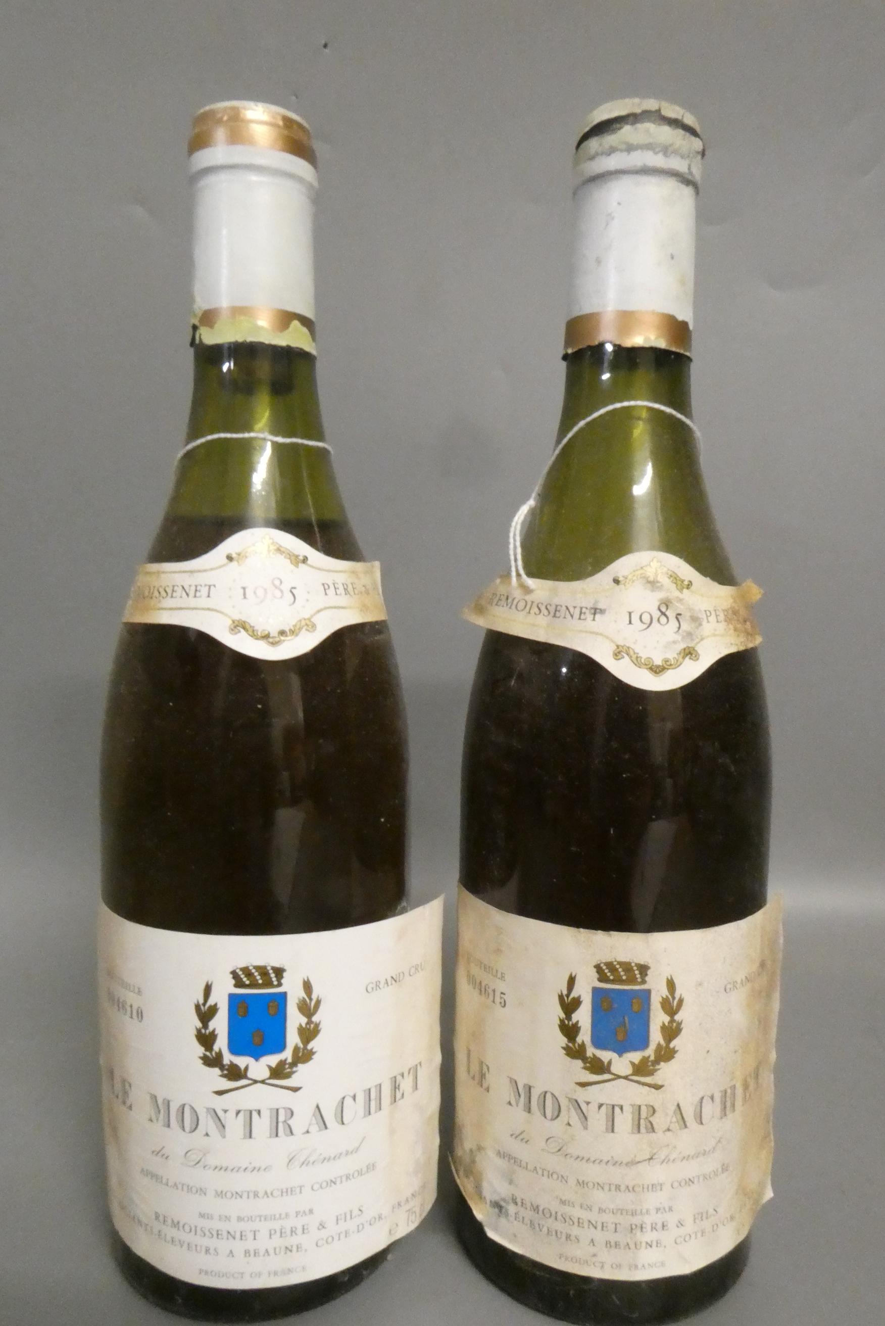 Two bottles Le Montrachet, 1985, Domaine Chenard, grand cru (Est. plus 24% premium inc. VAT) Image