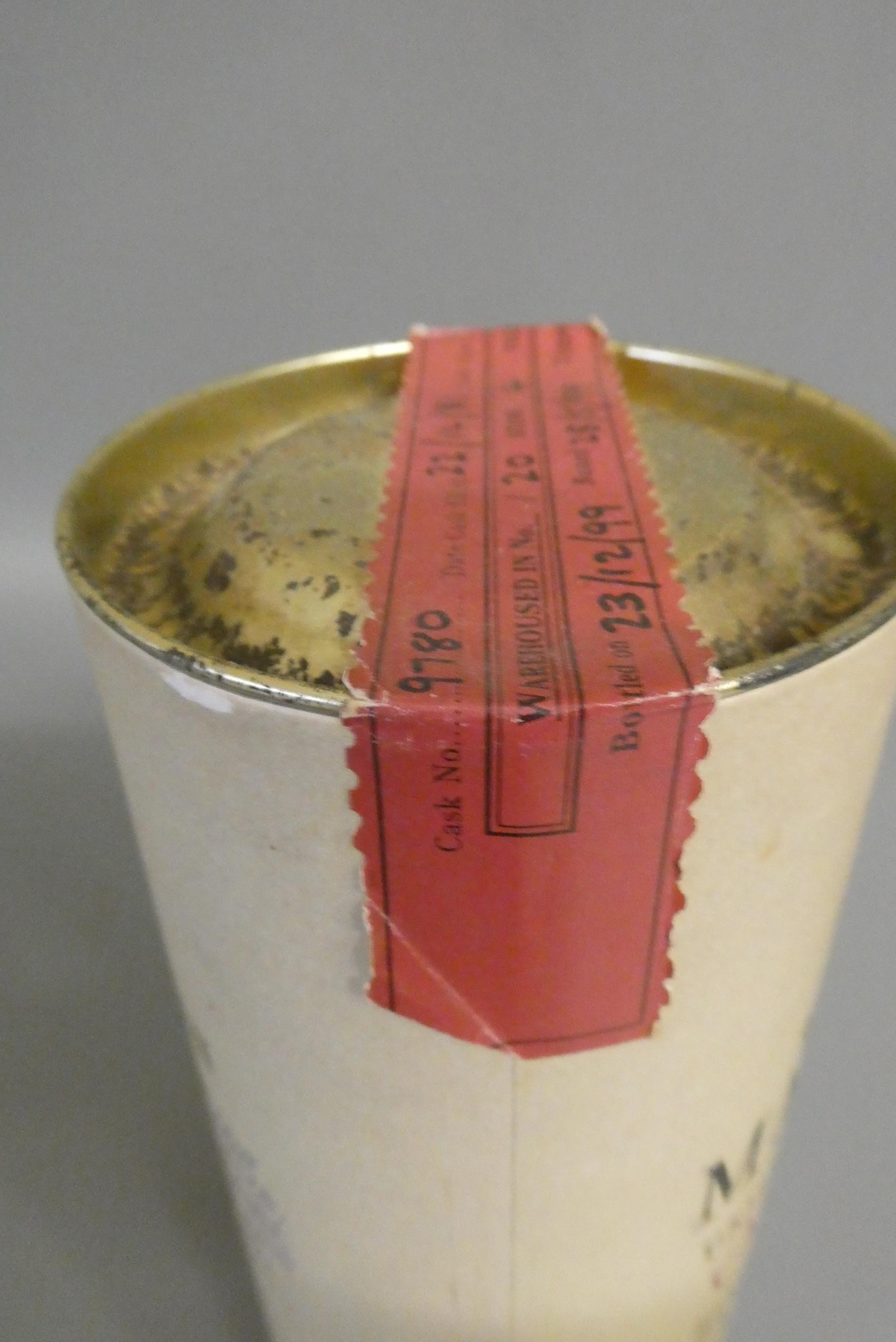 One bottle The Macallan cask strength single Highland malt scotch whisky Image