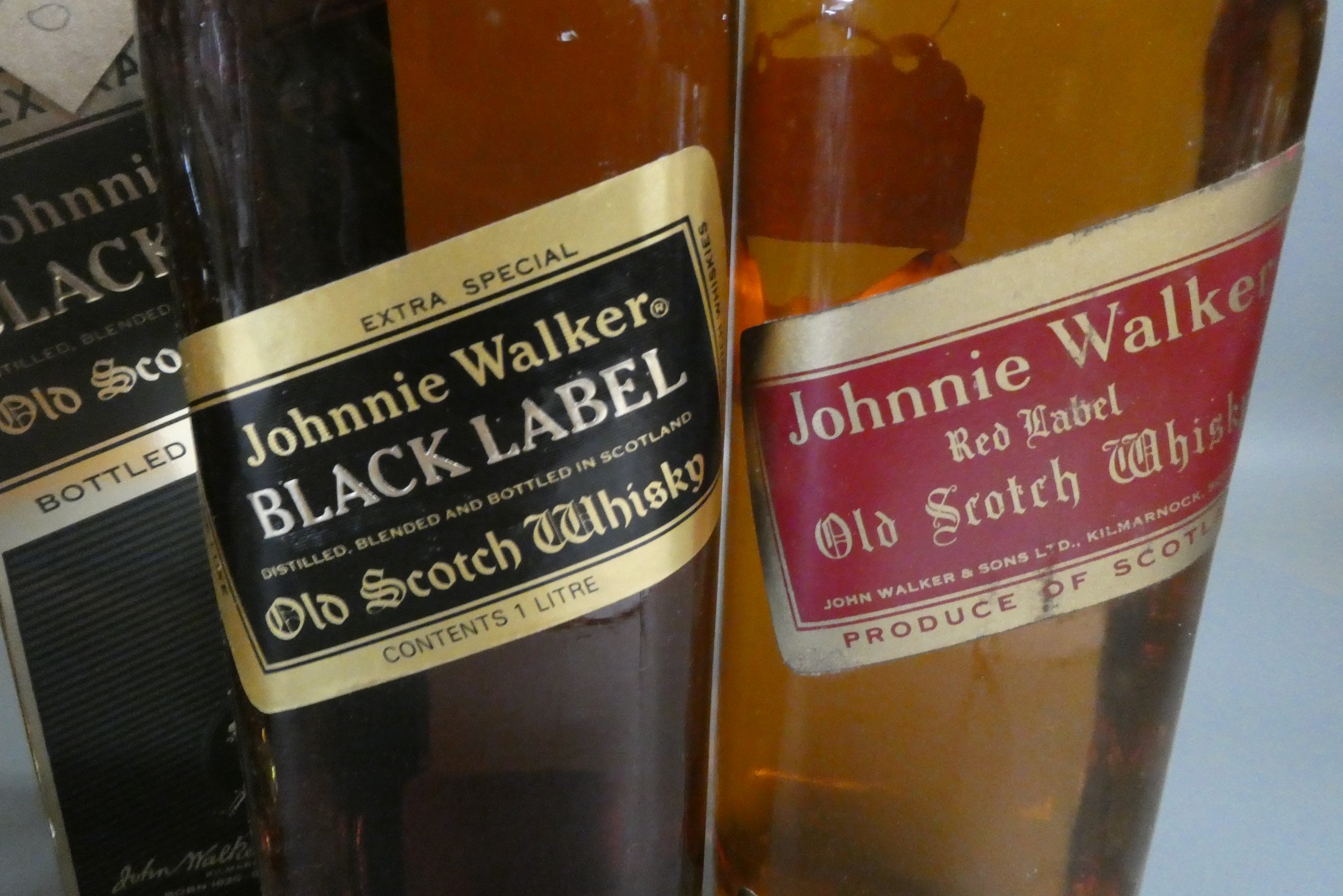 Three bottles whisky, comprising a 70cl Aberlour 12yr old double cask single malt in tube, 1litre Image