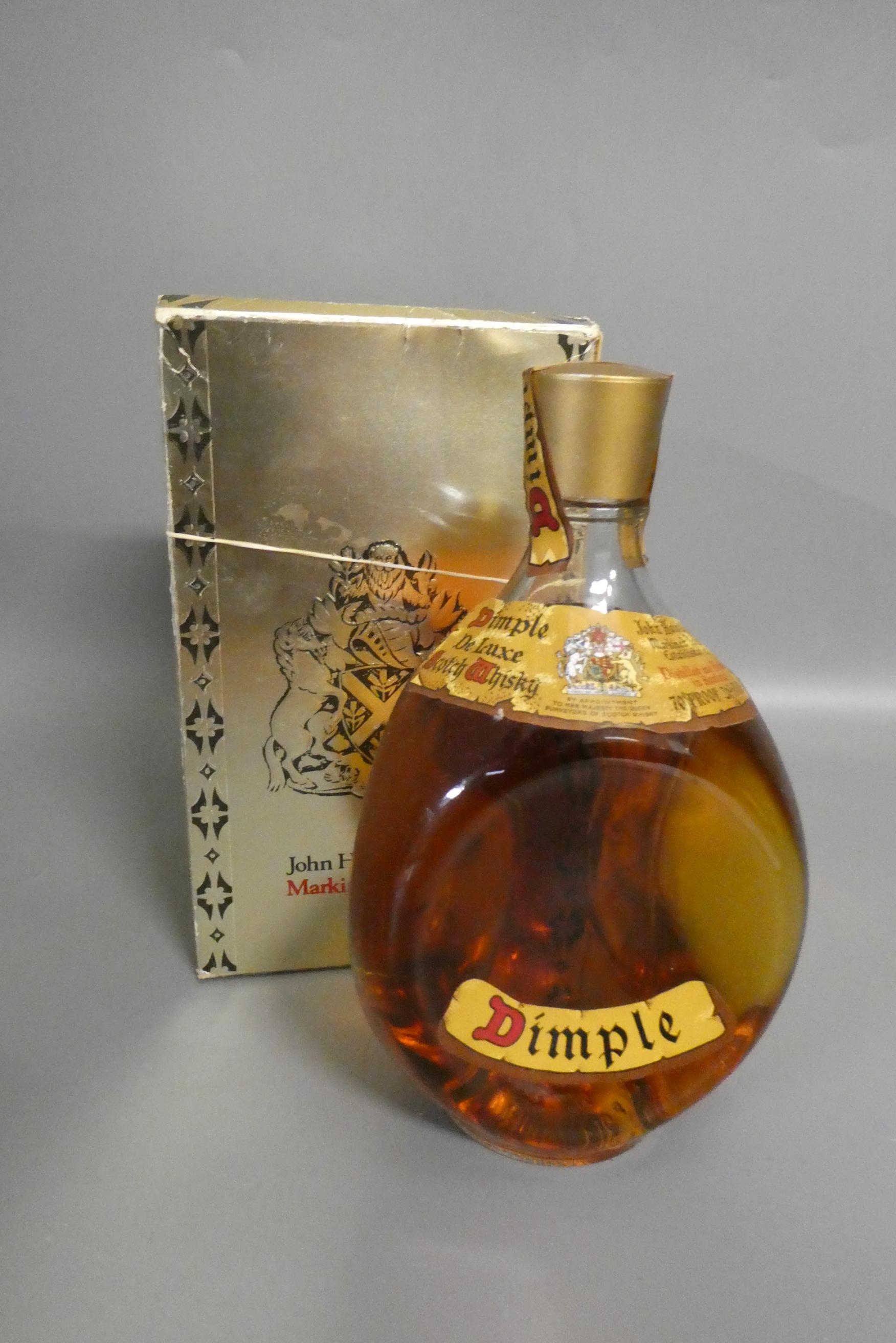 One bottle Dimple Haig deluxe scotch whisky, 70°, 26 2/3fl.ozs, boxed (Est. plus 24% premium inc. Image