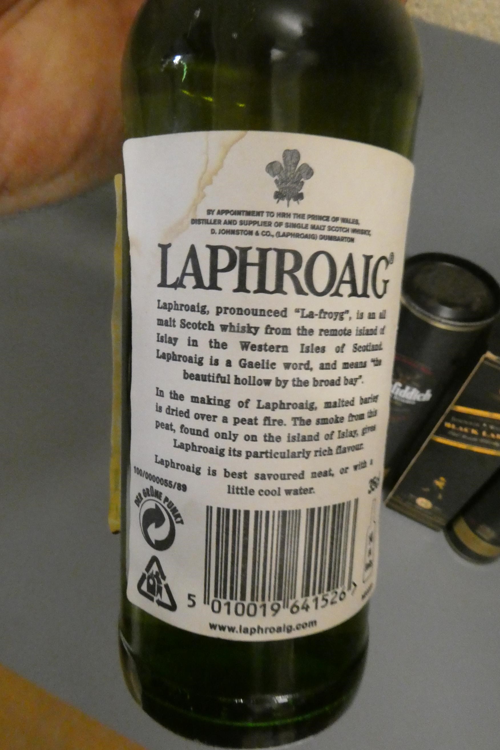 Six bottles of Scotch whisky Image