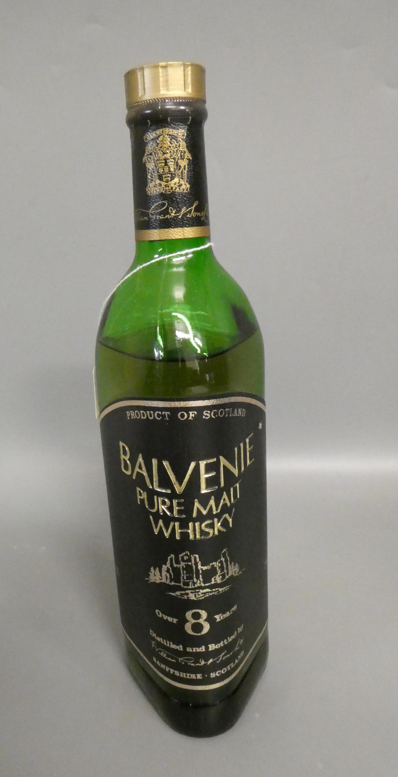 One rare bottle Balvenie 8yr old pure malt whisky, 75cl, 40% (Est. plus 24% premium inc. VAT) Image