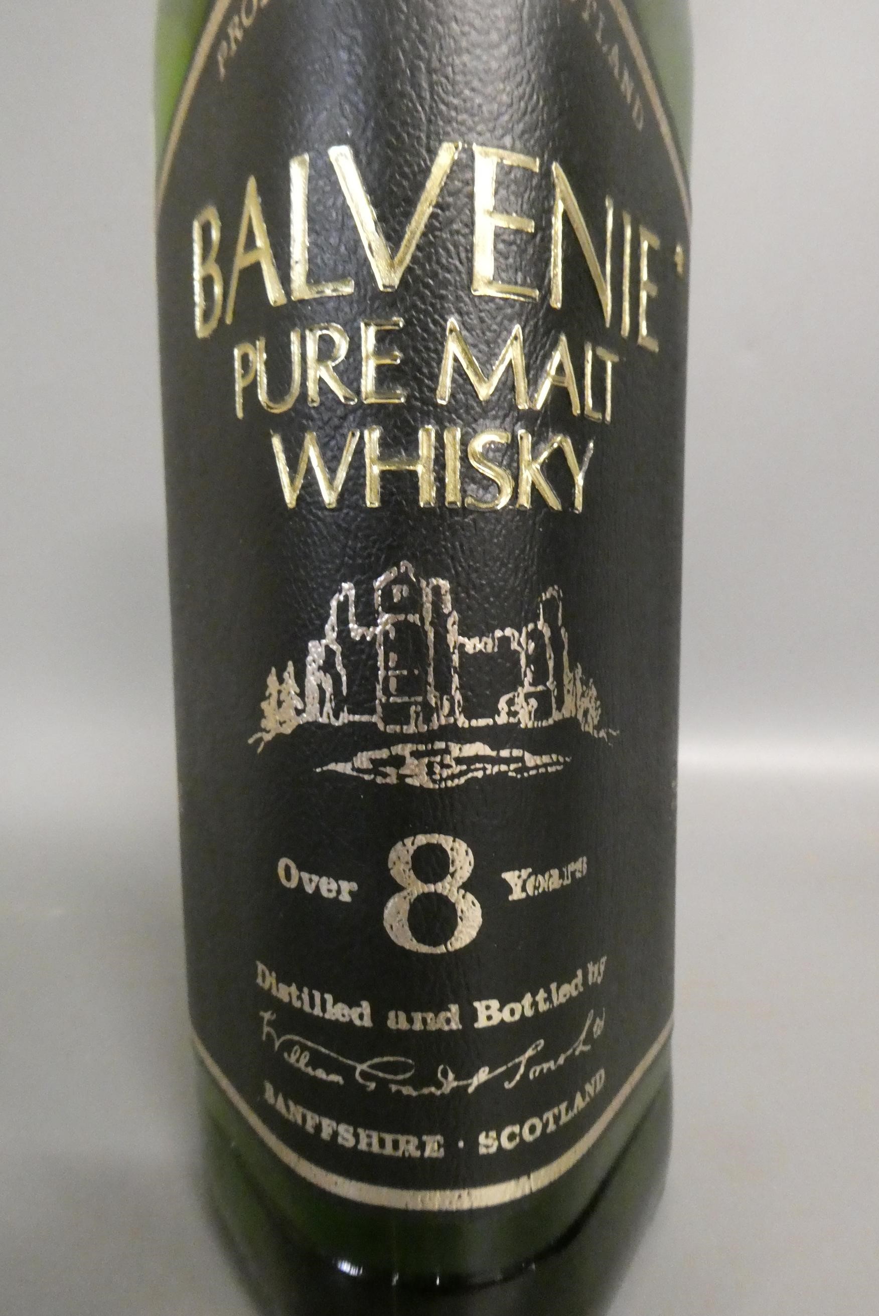One rare bottle Balvenie 8yr old pure malt whisky, 75cl, 40% (Est. plus 24% premium inc. VAT) Image