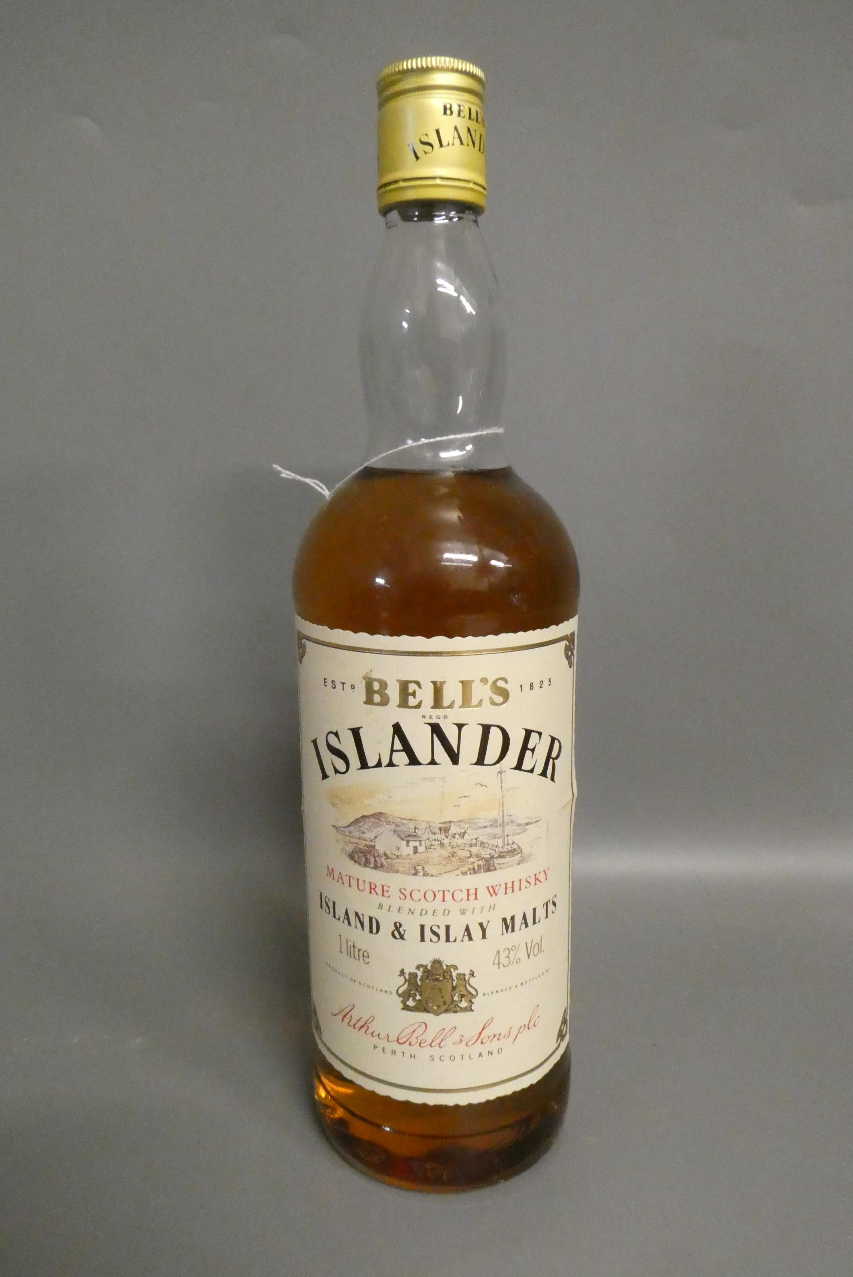 One litre Bell's Islander, Island and Islay malts, 43% (Est. plus 24% premium inc. VAT) Image