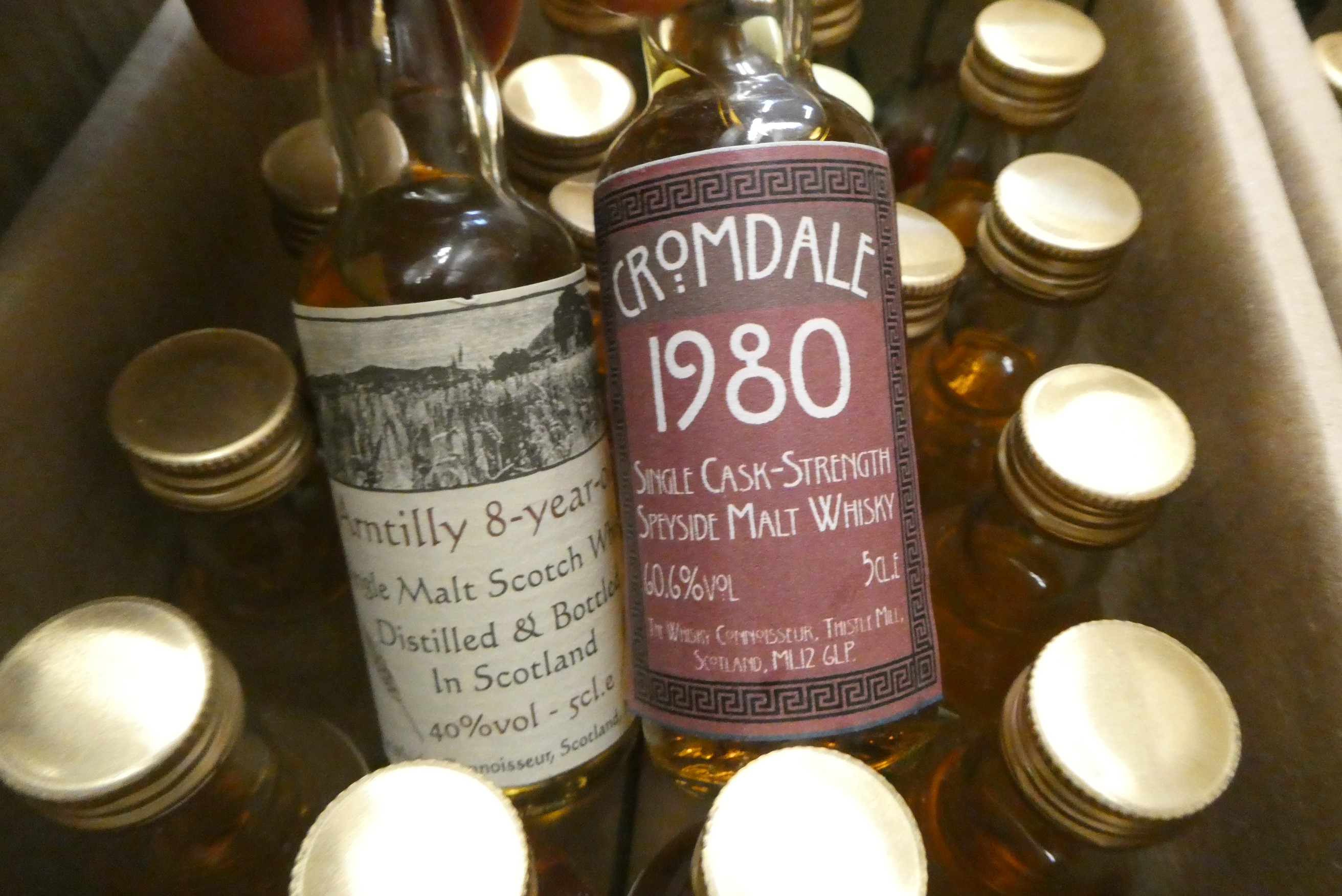 Approximately 110 whisky miniatures Image