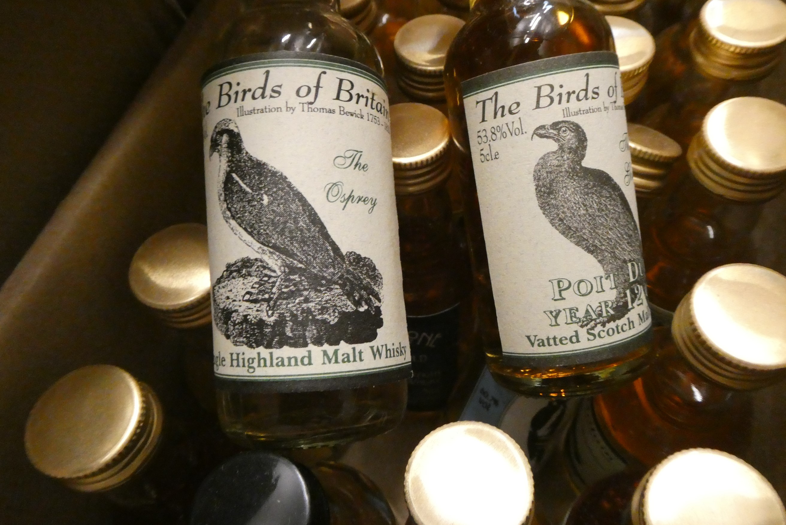 Approximately 110 whisky miniatures Image