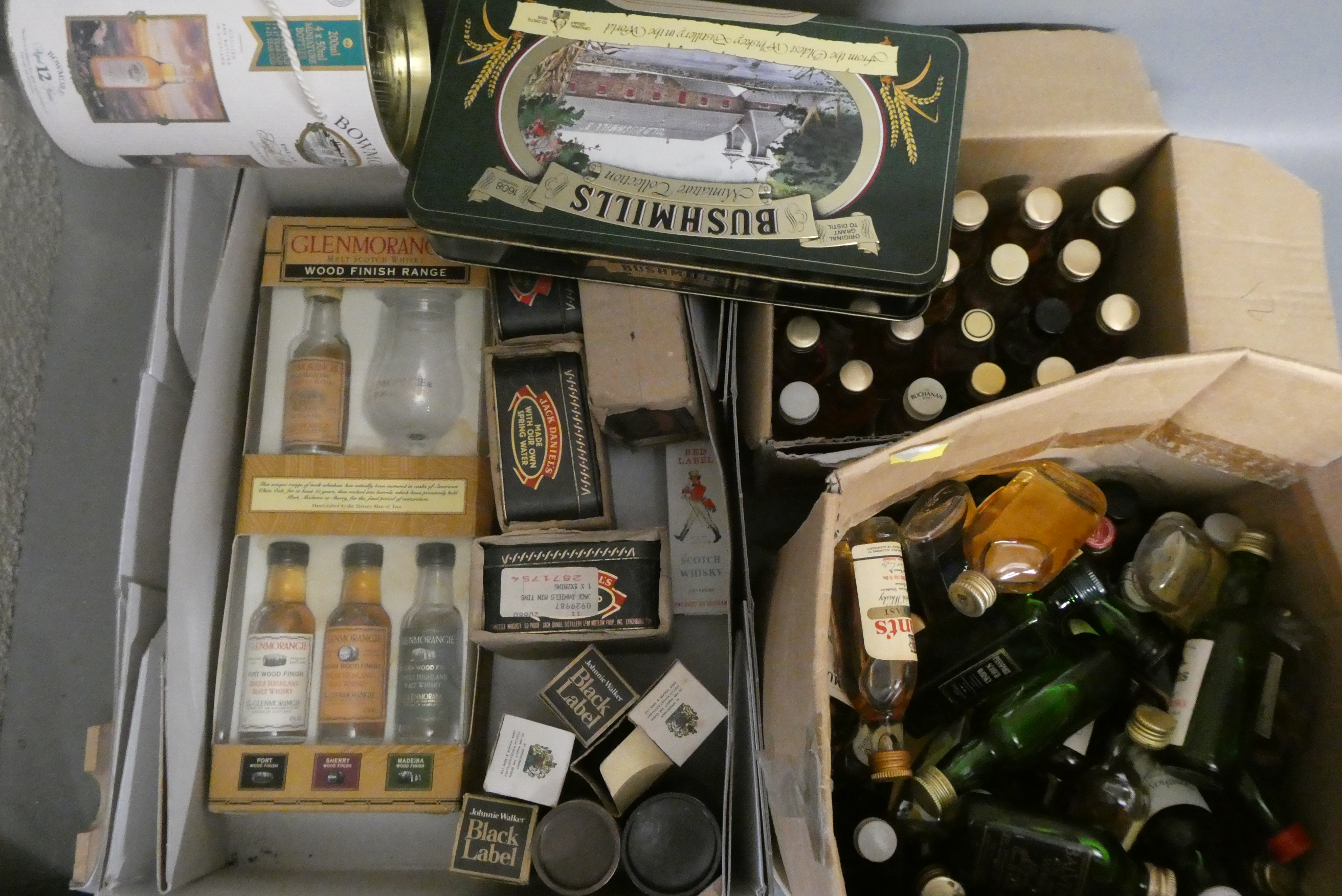 Approximately 100 whisky miniatures Image