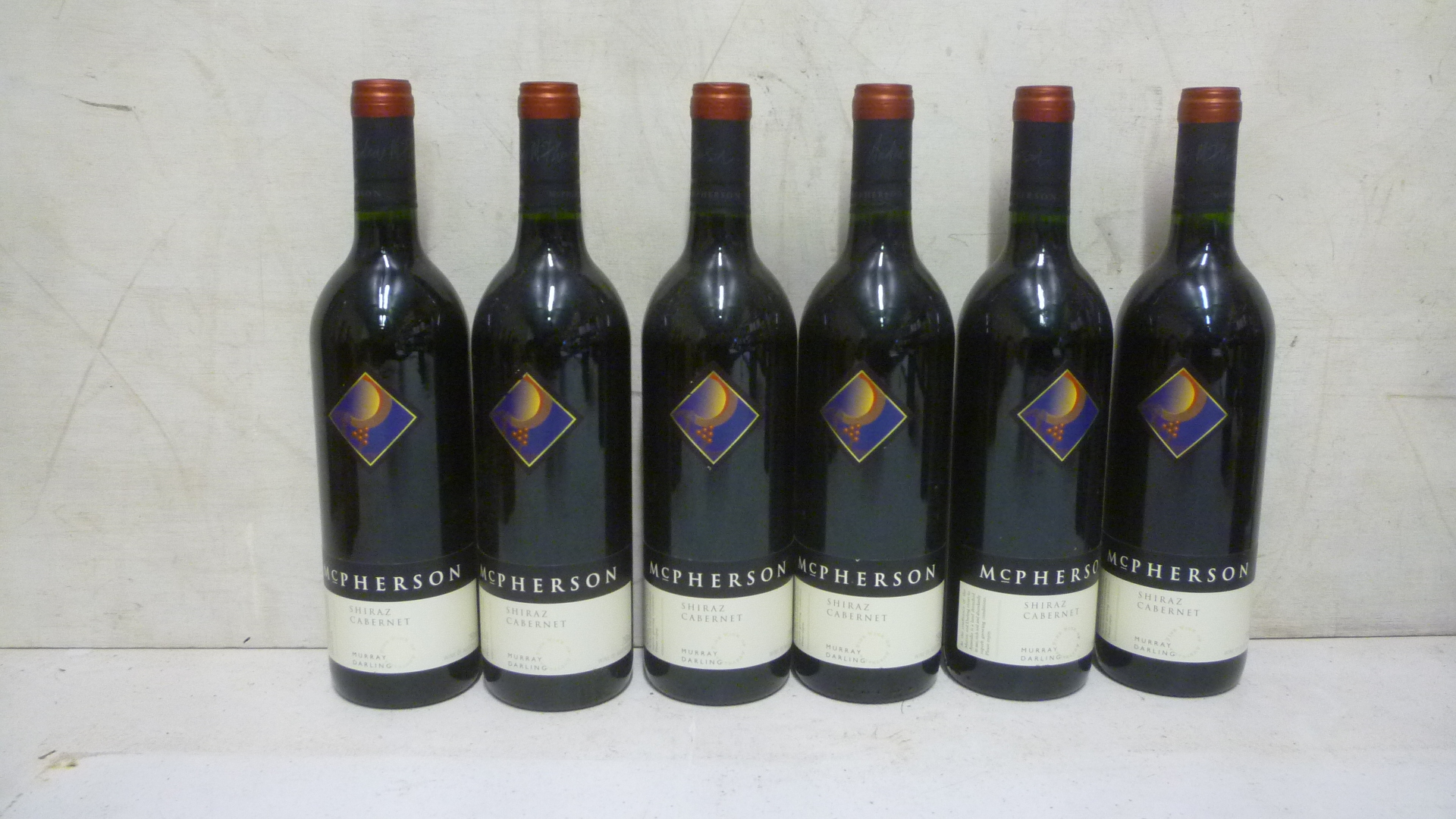 Six bottles 2005 MacPherson Shiraz Cabernet Murray Darling Image