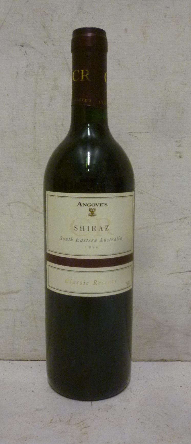 Ten bottles 1996 Angoves Classic Reserve Shiraz Image