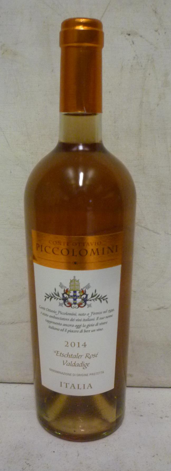 Twelve bottles 2014 Piccolomini Etschtaler Rose Valdadige Image