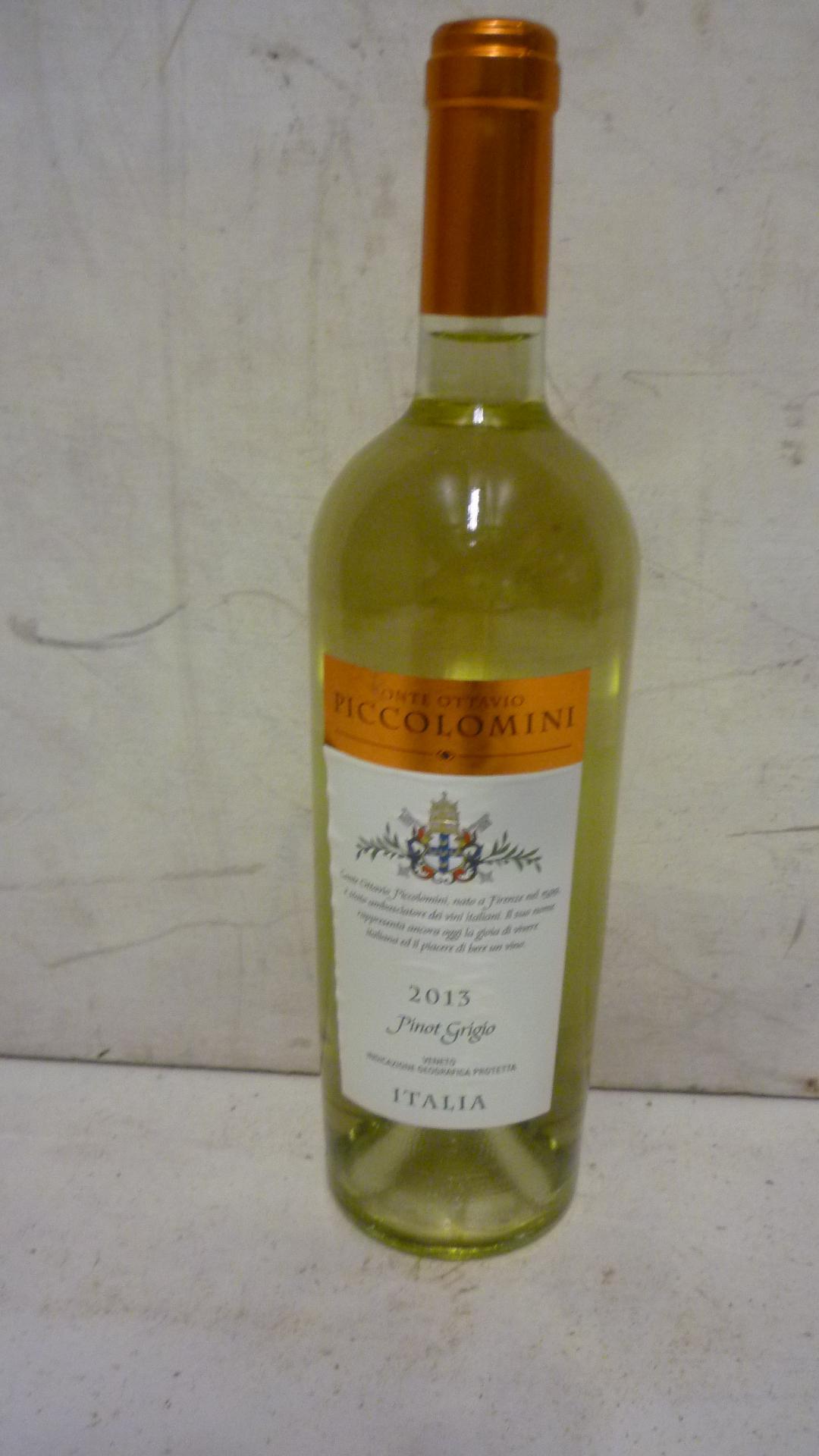 Twelve bottles 2013 Piccolomini Pino Grigio Image