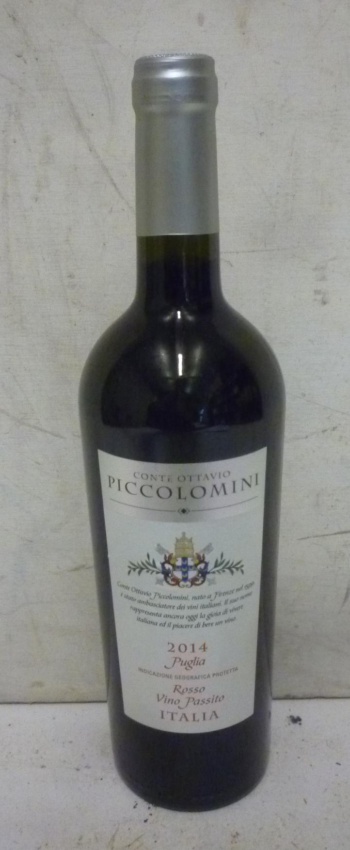 Twelve bottles 2014 Piccolomini Puglia Rosso Vino Passito Image