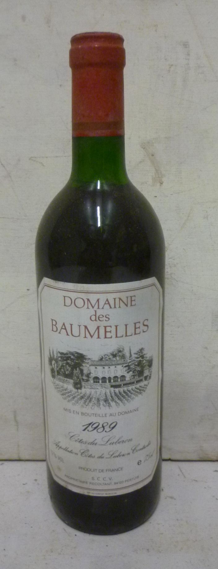 Twelve bottles 1989 Domaine des Baumelles Cotes du Luberon Image