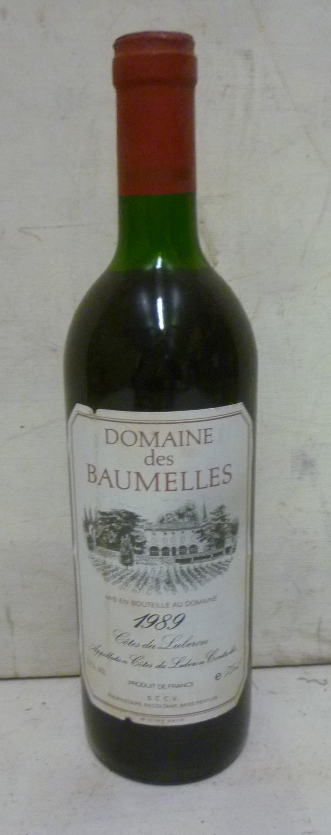 Twelve bottles 1989 Domaine des Baumelles Cotes du Luberon Image