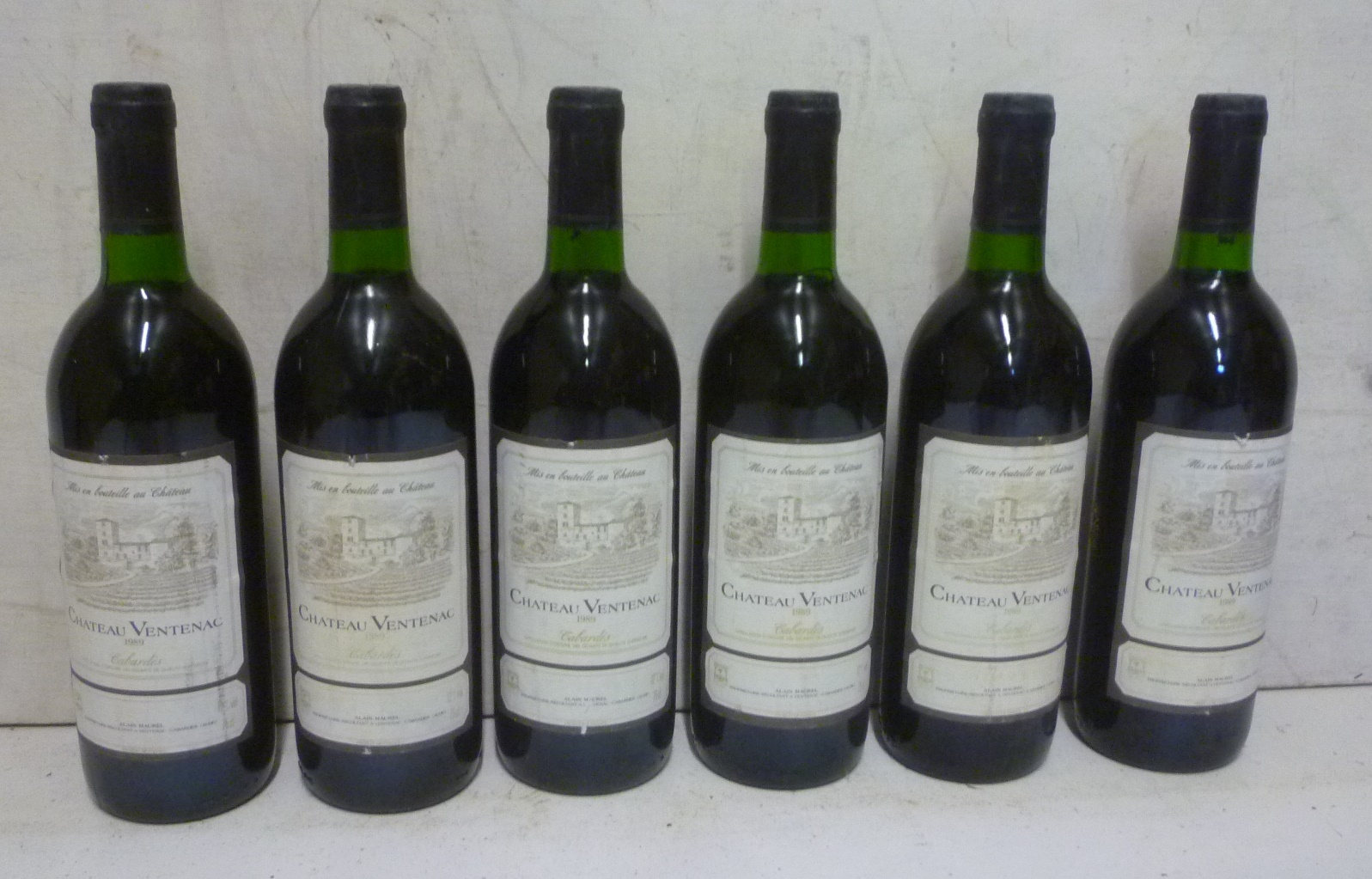 Six bottles 1989 Chateau Ventenac Image