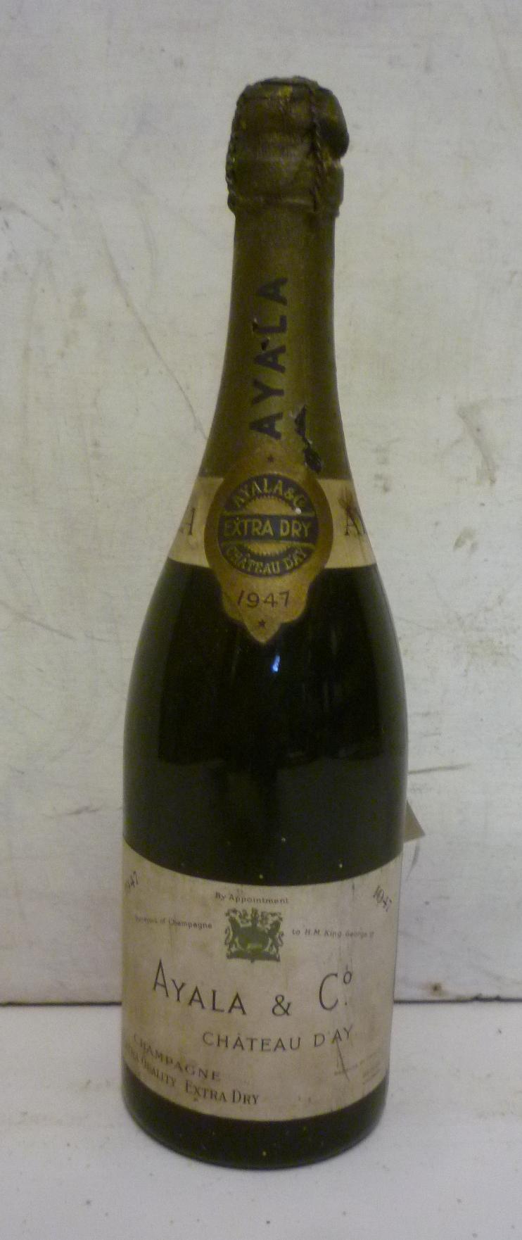 One bottle 1947 Ayala Chateau D'Ay extra dry Image