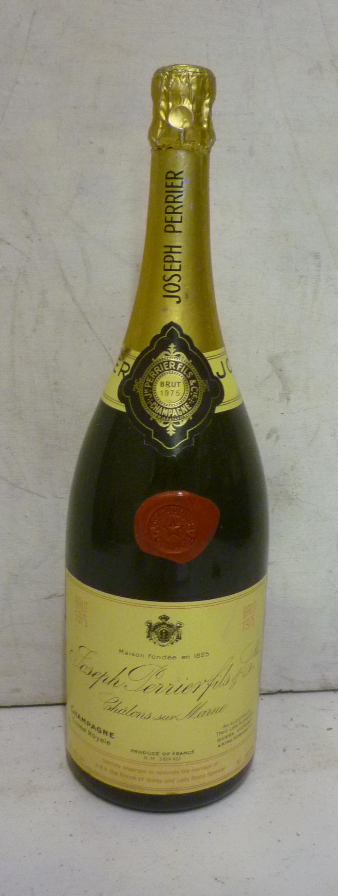 One magnum 1975 Joseph Perrier "Cuvee Royale" No.00535 Image