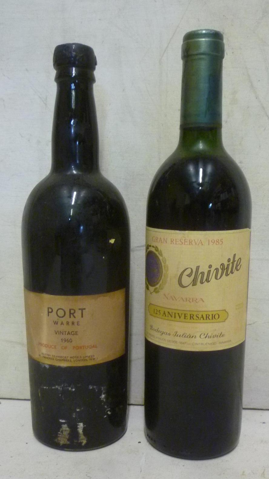 One bottle 1960 Warres Port Image